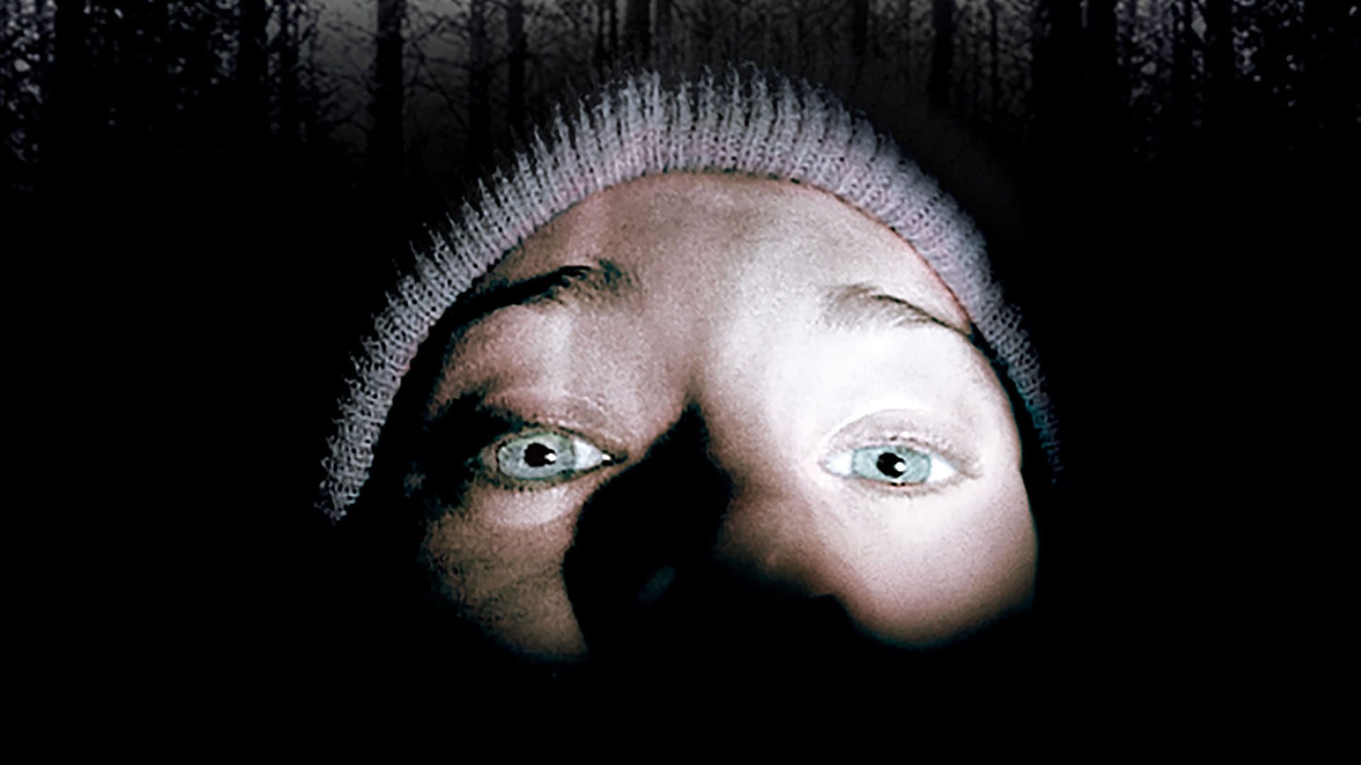 Cinematic background from The Blair Witch Project 1999 - In October of 1994 three student filmmakers disappeared in the woods near Burkittsville, Maryland, while shooting a documentary. A year later their footage was found.