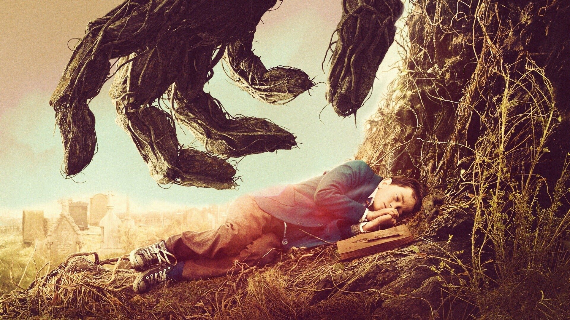 Cinematic background from A Monster Calls 2016 - A boy imagines a monster that helps him deal with his difficult life and see the world in a different way.