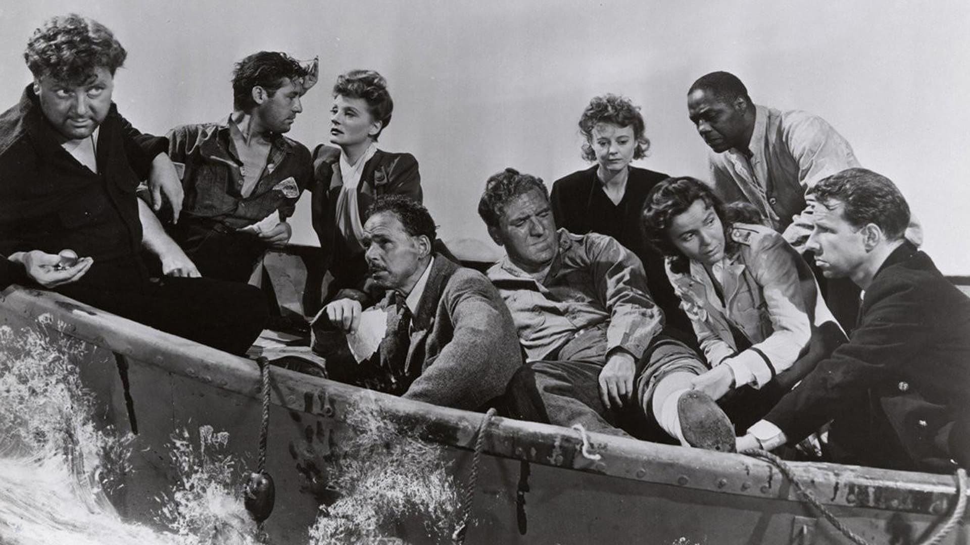 Cinematic background from Lifeboat 1944 - During World War II, a small group of survivors is stranded in a lifeboat together after the ship they were traveling on is destroyed by a German U-boat.