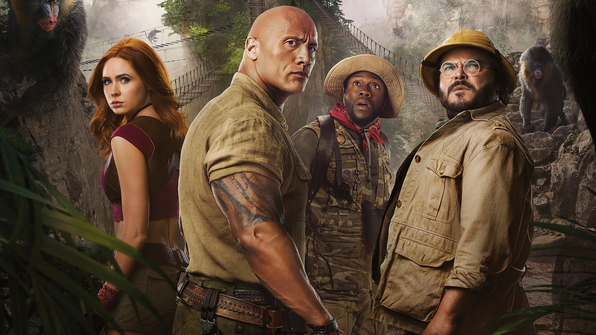 Cinematic background from Jumanji: The Next Level 2019 - As the gang return to Jumanji to rescue one of their own, they discover that nothing is as they expect. The players will have to brave parts unknown and unexplored in order to escape the world’s most dangerous game.