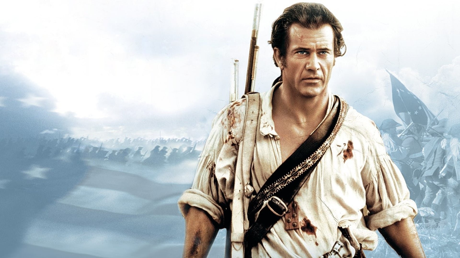 Cinematic background from The Patriot 2000 - After proving himself on the field of battle in the French and Indian War, Benjamin Martin wants nothing more to do with such things, preferring the simple life of a farmer. But when his son Gabriel enlists in the army to defend their new nation, America, against the British, Benjamin reluctantly returns to his old life to protect his son.