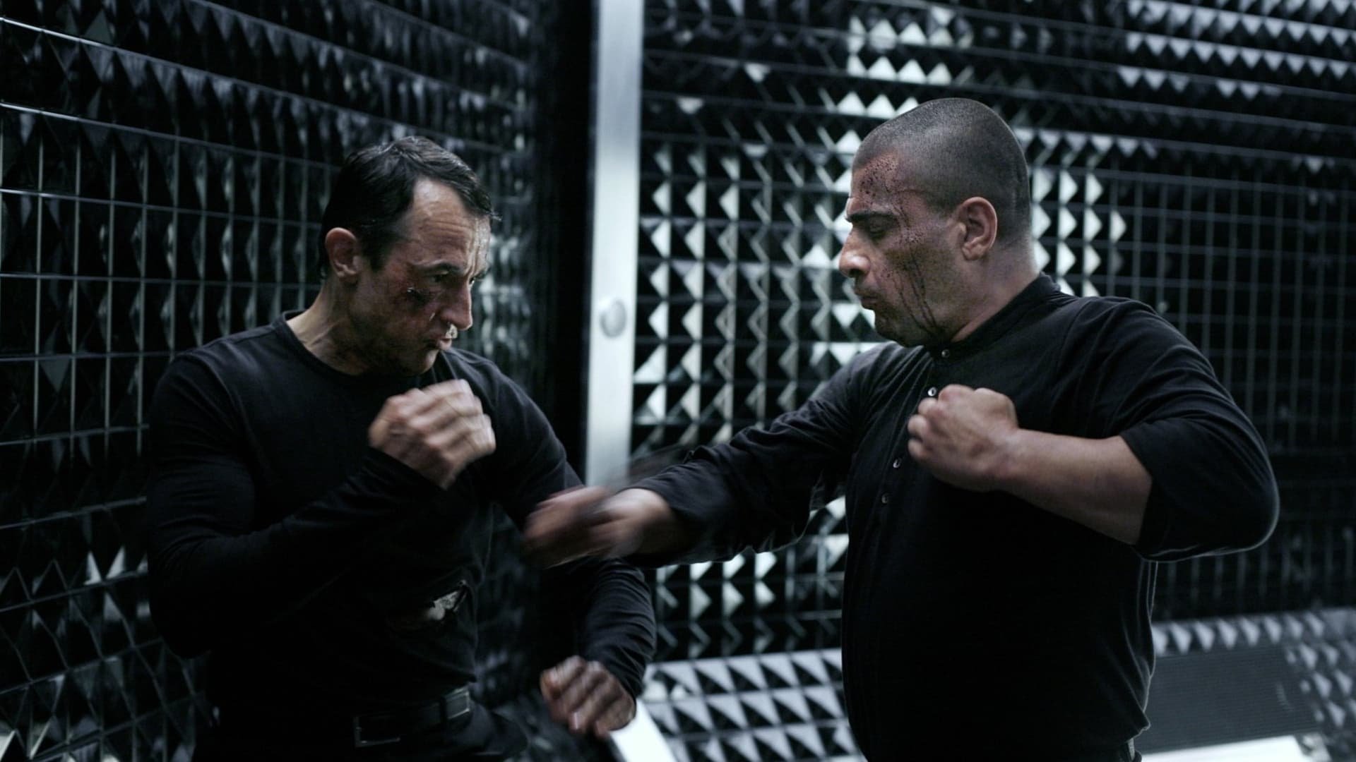 Cinematic background from Chrysalis 2007 - Paris 2020, a high tech surgeon and her daughter are involved in a horrific car accident, the surgeon saves her daughter's life at the cost of manipulating her dreams and memories.