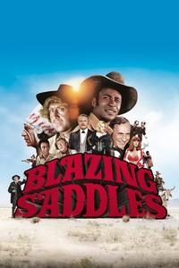 Official poster of Blazing Saddles 1974 directed by [object Object]
