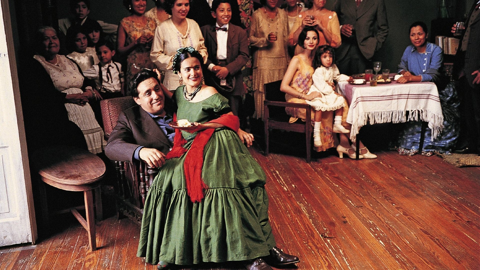 Cinematic background from Frida 2002 - A biography of artist Frida Kahlo, who channeled the pain of a crippling injury and her tempestuous marriage into her work.