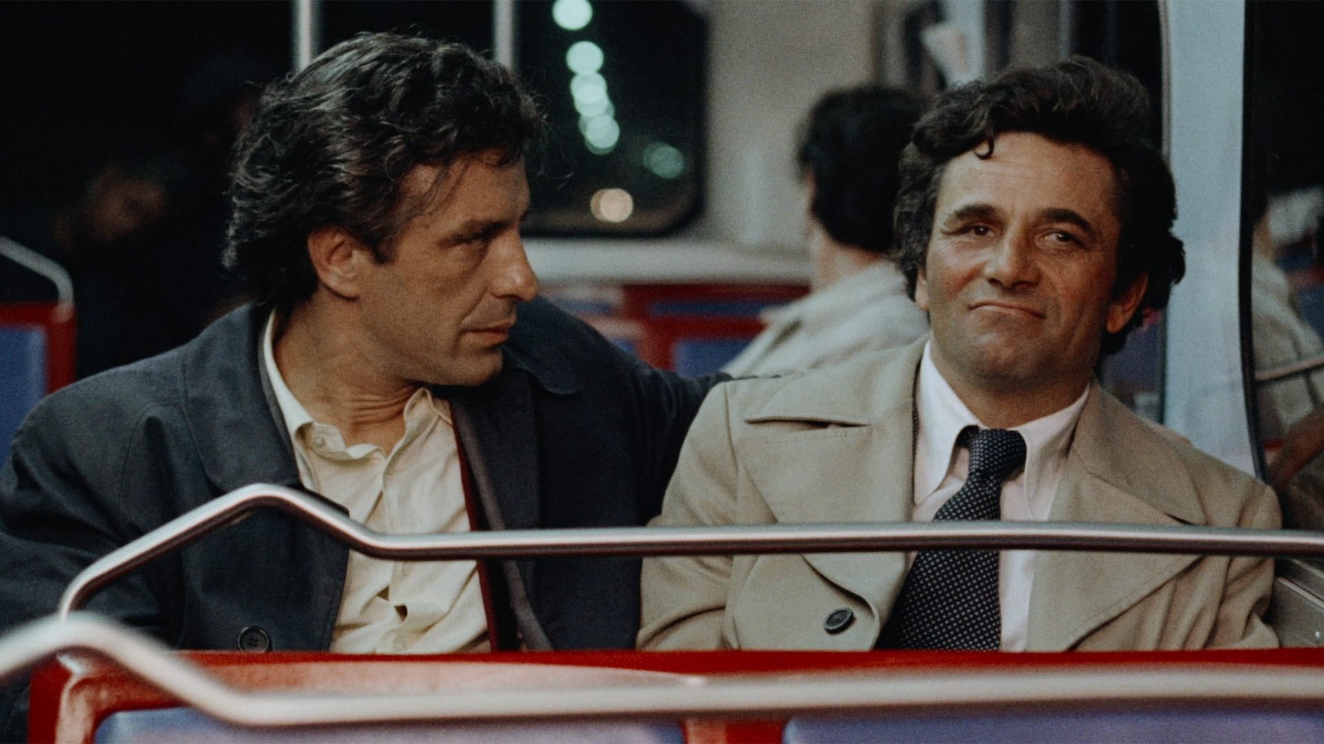 Cinematic background from Mikey and Nicky 1976 - In Philadelphia, a small-time bookie who stole mob money is in hiding and he begs a childhood friend to help him evade the hit-man who's on his trail.