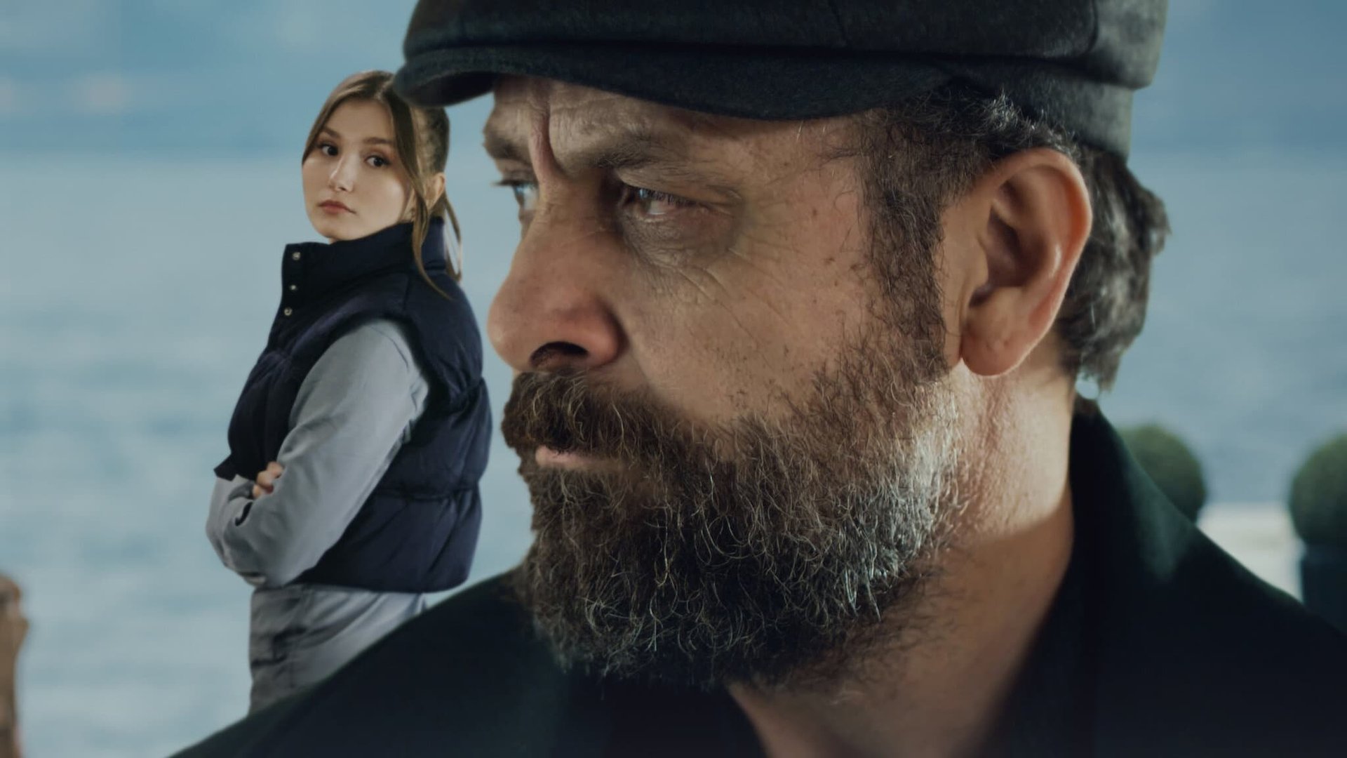 Cinematic background from 10 Days of a Bad Man 2023 - Battered, broken and bereaved, a private investigator must muscle his way through a tangle of lies to uncover the truth behind a mansion murder.