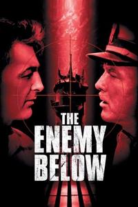 Official poster of The Enemy Below 1957 directed by Dick Powell