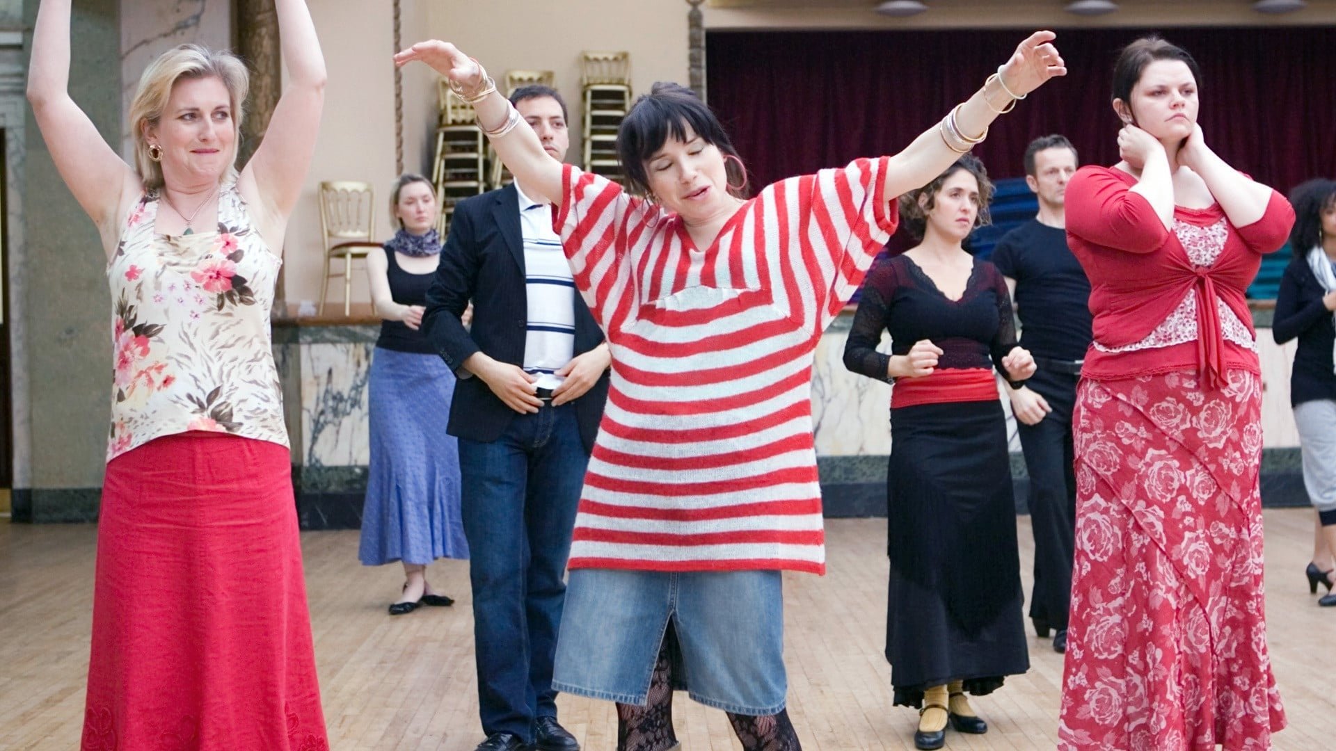 Cinematic background from Happy-Go-Lucky 2008 - A look at a few chapters in the life of Poppy, a cheery, colorful, North London schoolteacher whose optimism tends to exasperate those around her.