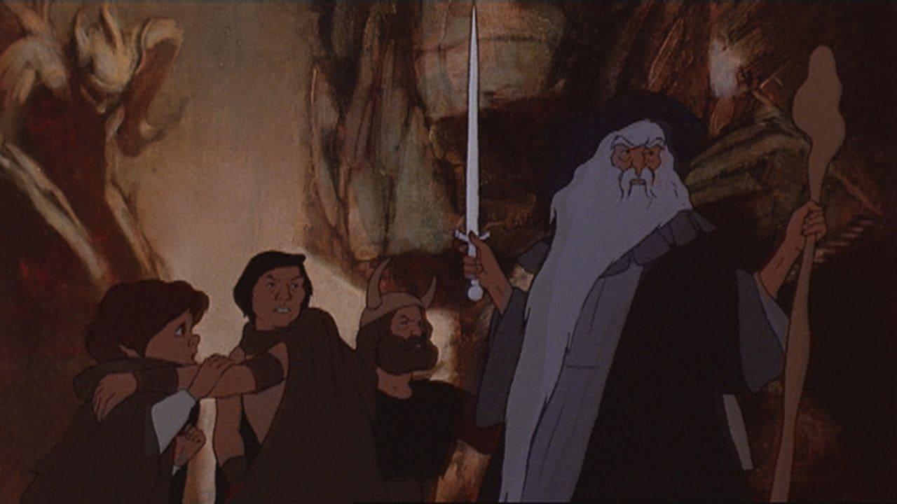 Cinematic background from The Lord of the Rings 1978 - The Fellowship of the Ring embark on a journey to destroy the One Ring and end Sauron's reign over Middle-earth.