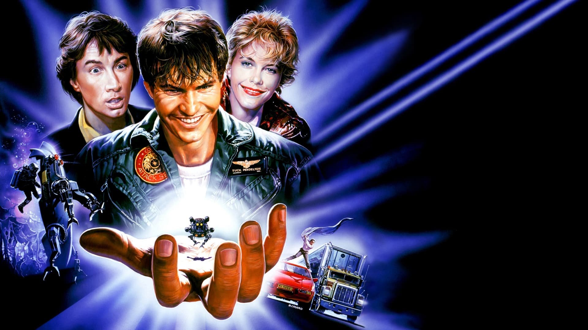 Cinematic background from Innerspace 1987 - Test pilot Tuck Pendleton volunteers to test a special vessel for a miniaturization experiment. Accidentally injected into a neurotic hypochondriac, Jack Putter, Tuck must convince Jack to find his ex-girlfriend, Lydia Maxwell, to help him extract Tuck and his ship and re-enlarge them before his oxygen runs out.