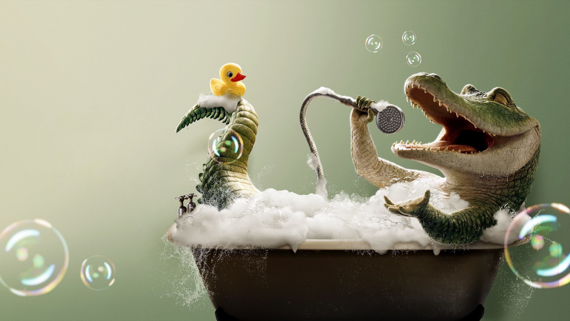 Cinematic background from Lyle, Lyle, Crocodile 2022 - When the Primm family moves to New York City, their young son Josh struggles to adapt to his new school and new friends. All of that changes when he discovers Lyle — a singing crocodile who loves baths, caviar and great music — living in the attic of his new home. But when Lyle’s existence is threatened by evil neighbor Mr. Grumps, the Primms must band together to show the world that family can come from the most unexpected places.