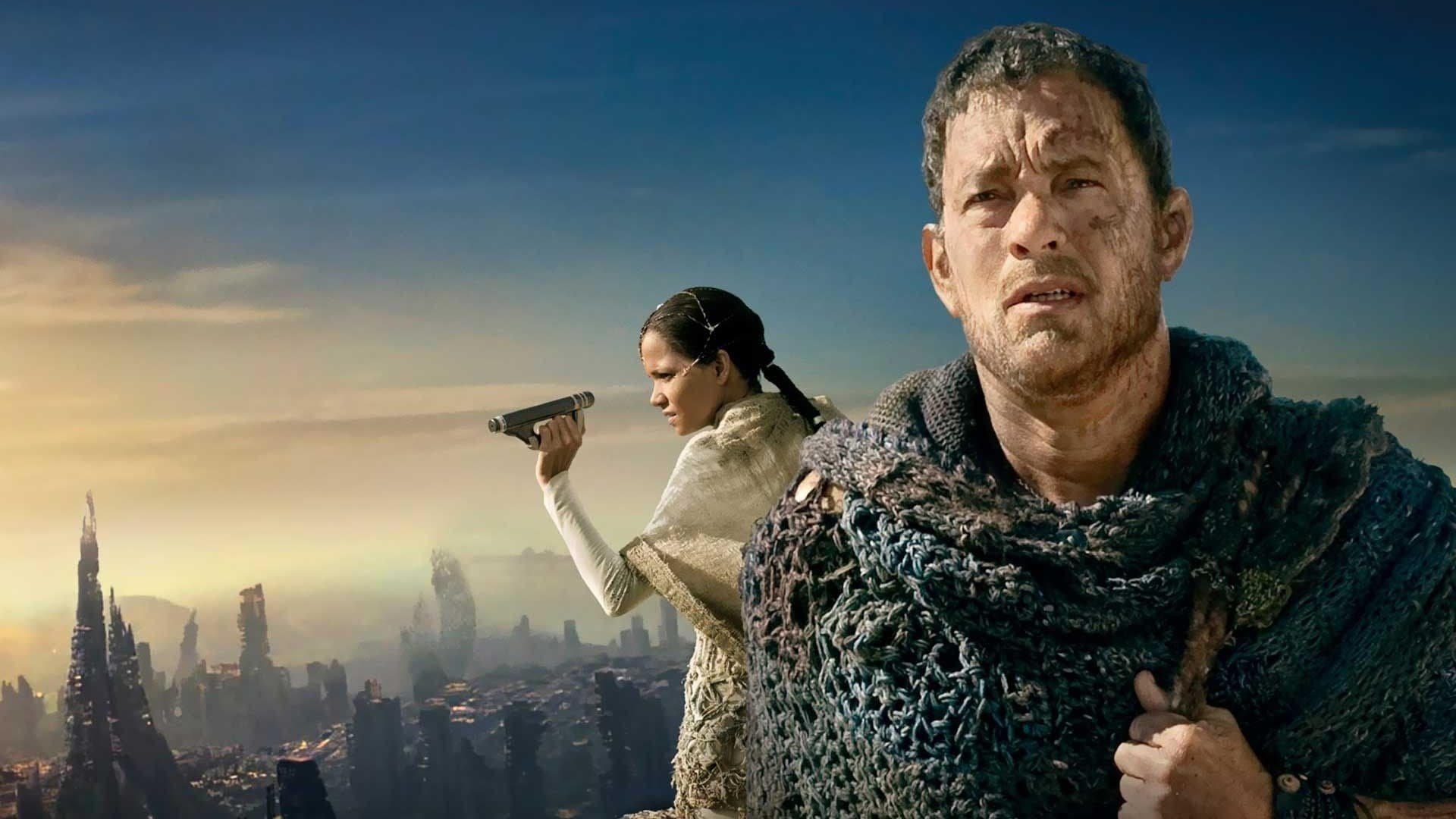 Cinematic background from Cloud Atlas 2012 - A set of six nested stories spanning time between the 19th century and a distant post-apocalyptic future. Cloud Atlas explores how the actions and consequences of individual lives impact one another throughout the past, the present and the future. Action, mystery and romance weave through the story as one soul is shaped from a killer into a hero and a single act of kindness ripples across centuries to inspire a revolution in the distant future.  Based on the award winning novel by David Mitchell. Directed by Tom Tykwer and the Wachowskis.