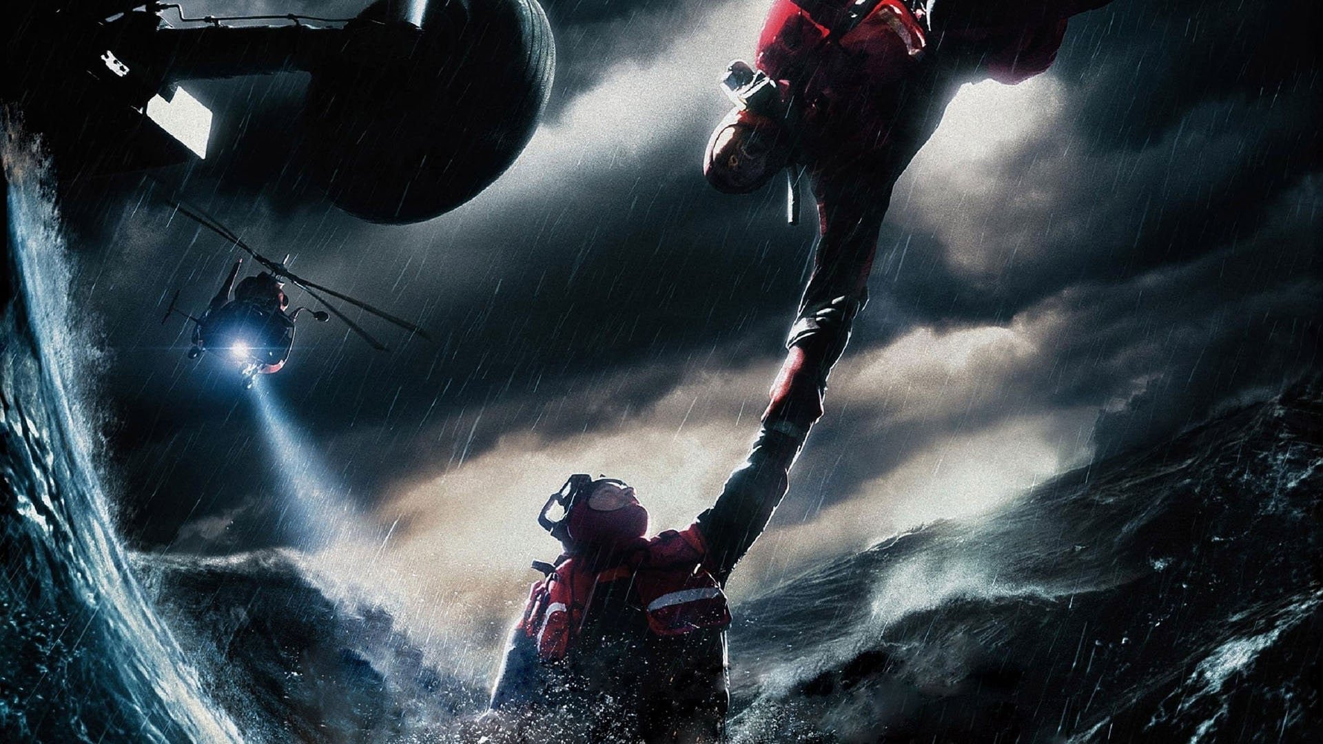 Cinematic background from The Guardian 2006 - A high school swim champion with a troubled past enrolls in the U.S. Coast Guard's 'A' School, where legendary rescue swimmer, Ben Randall teaches him some hard lessons about loss, love, and self-sacrifice.