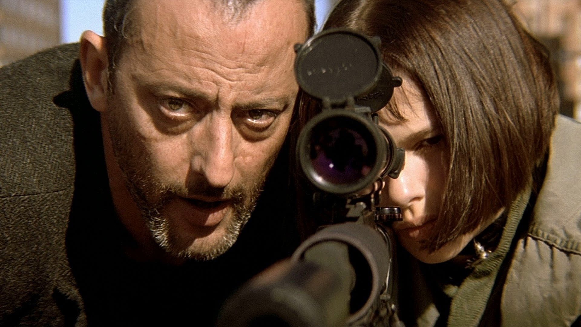 Cinematic background from Léon: The Professional 1994 - Léon, the top hit man in New York, has earned a rep as an effective "cleaner". But when his next-door neighbors are wiped out by a loose-cannon DEA agent, he becomes the unwilling custodian of 12-year-old Mathilda. Before long, Mathilda's thoughts turn to revenge, and she considers following in Léon's footsteps.