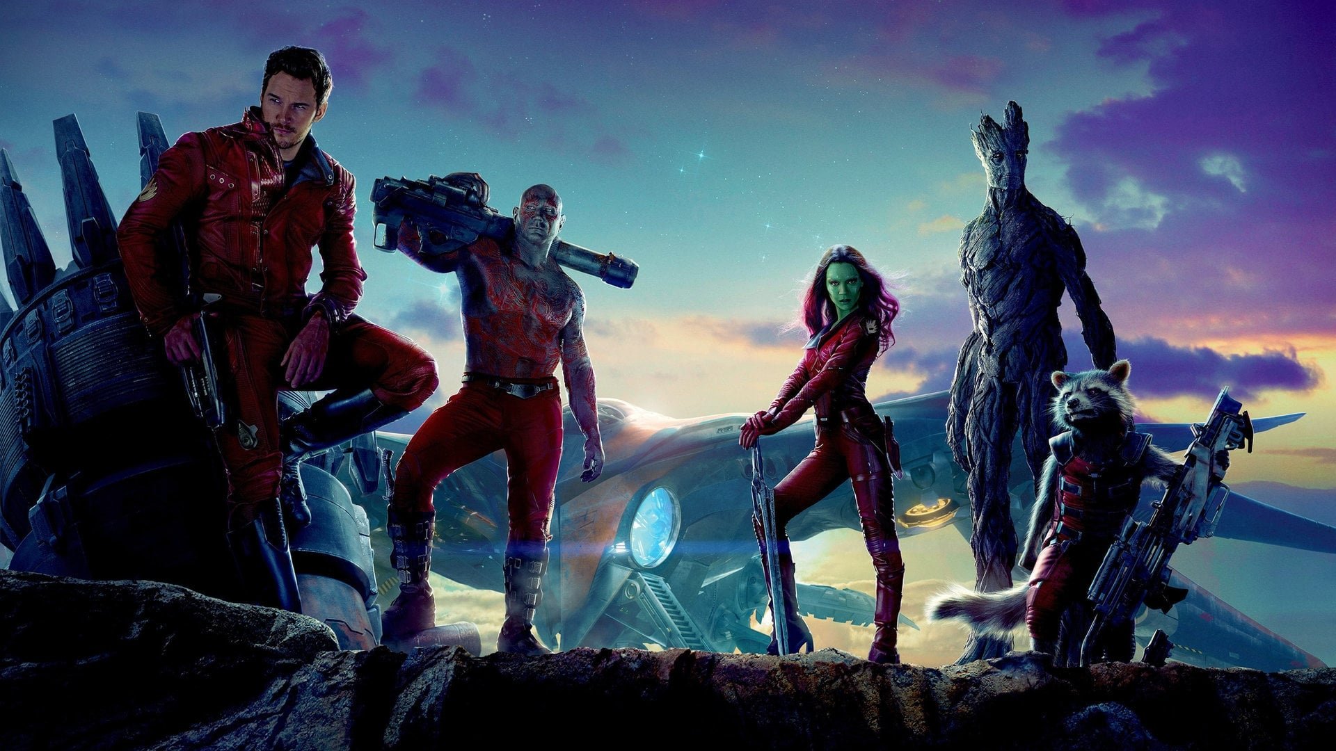Cinematic background from Guardians of the Galaxy 2014 - Light years from Earth, 26 years after being abducted, Peter Quill finds himself the prime target of a manhunt after discovering an orb wanted by Ronan the Accuser.