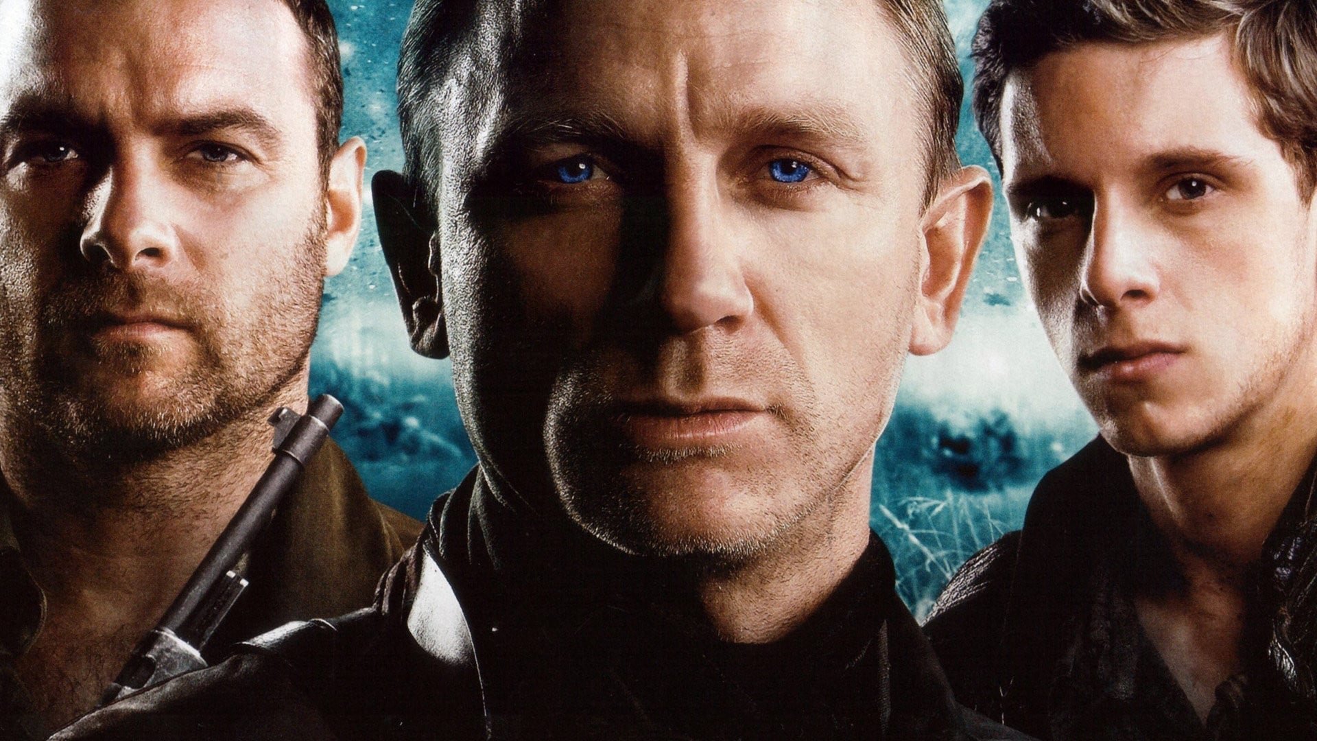 Cinematic background from Defiance 2008 - Based on a true story, during World War II, four Jewish brothers escape their Nazi-occupied homeland of West Belarus in Poland and join the Soviet partisans to combat the Nazis. The brothers begin the rescue of roughly 1,200 Jews still trapped in the ghettos of Poland.