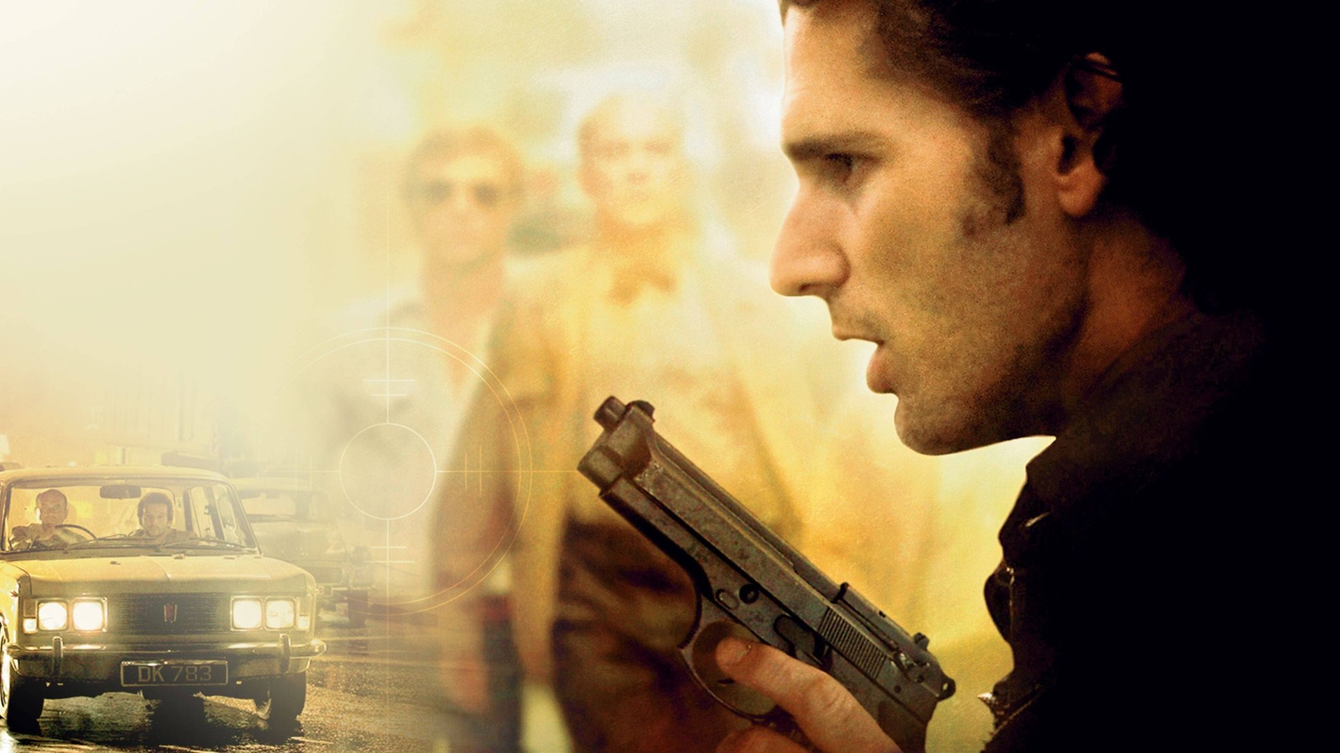 Cinematic background from Munich 2005 - During the 1972 Olympic Games in Munich, eleven Israeli athletes are taken hostage and murdered by a Palestinian terrorist group known as Black September. In retaliation, the Israeli government recruits a group of Mossad agents to track down and execute those responsible for the attack.