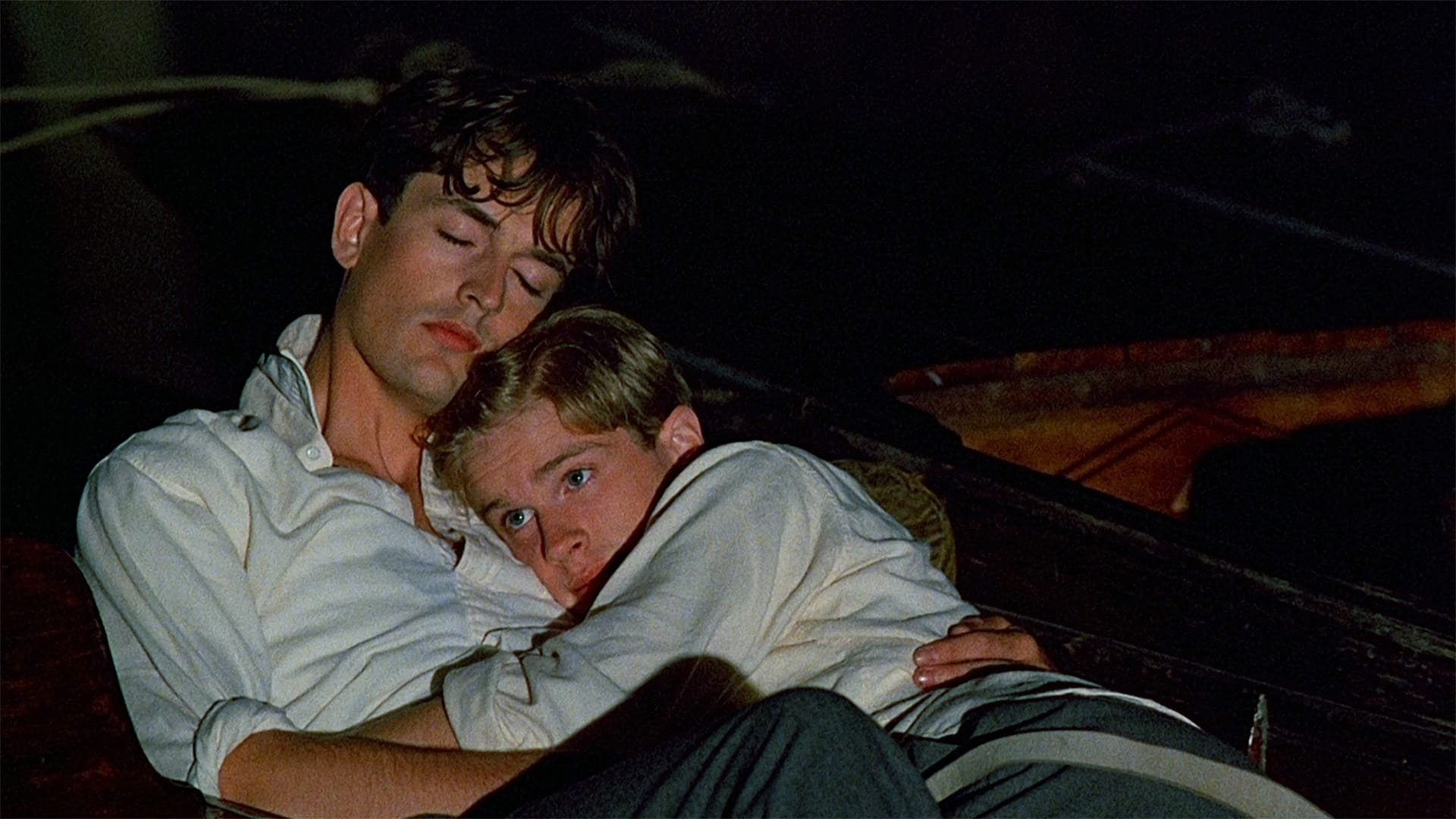 Cinematic background from Another Country 1984 - In Moscow in 1983, an American journalist interviews Guy Bennett, who recalls his last year at public school, fifty years before, and how it contributed to him becoming a spy.