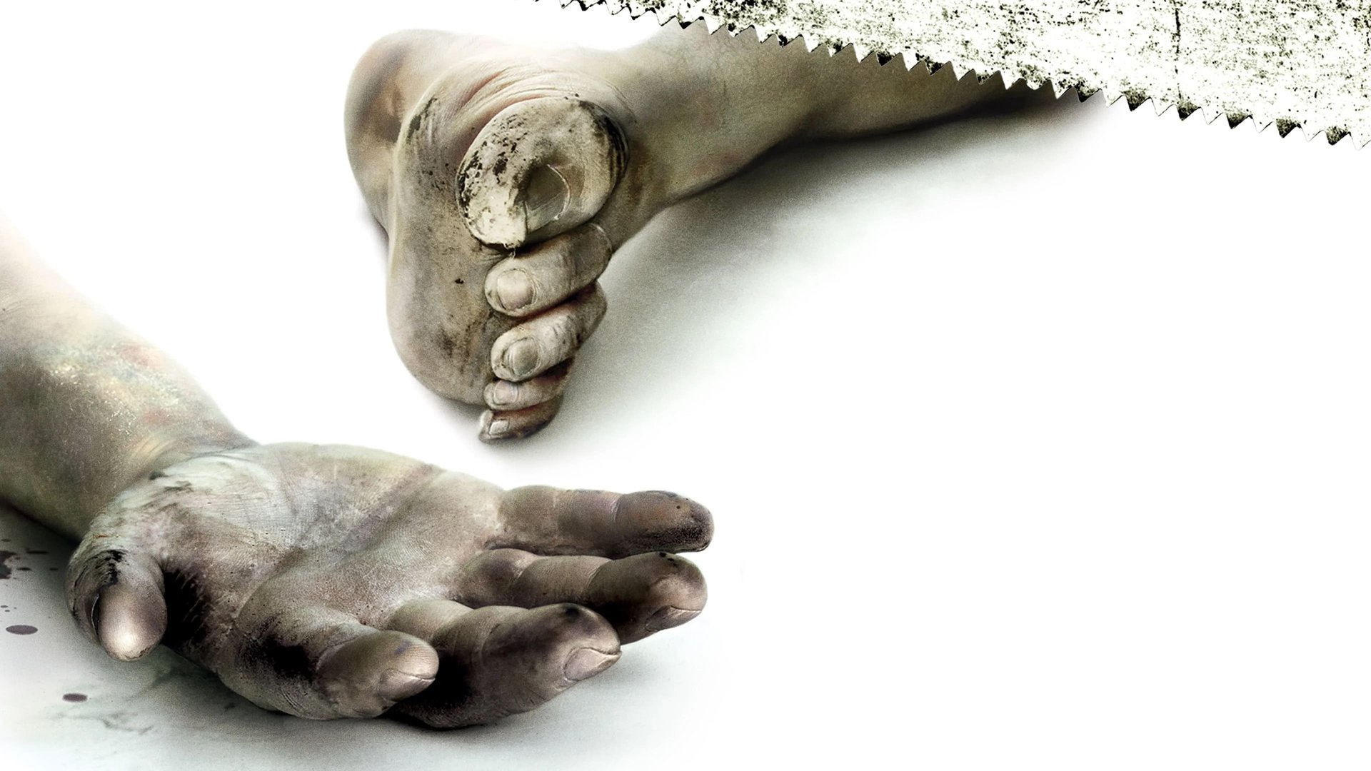 Cinematic background from Saw 2004 - Two men wake up to find themselves shackled in a grimy, abandoned bathroom. As they struggle to comprehend their predicament, they discover a disturbing tape left behind by the sadistic mastermind known as Jigsaw. With a chilling voice and cryptic instructions, Jigsaw informs them that they must partake in a gruesome game in order to secure their freedom.