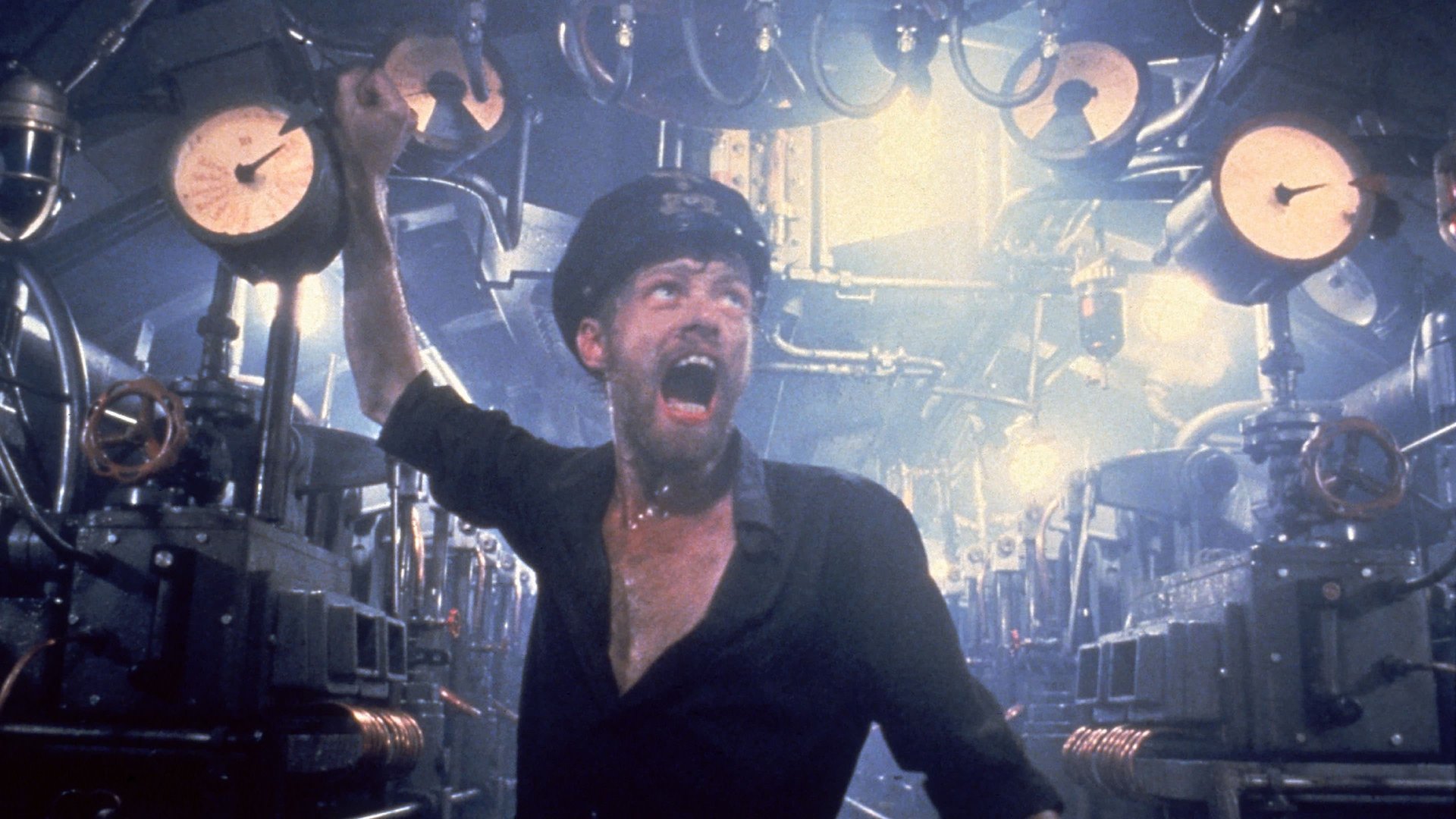 Cinematic background from Das Boot 1981 - A German submarine hunts allied ships during the Second World War, but it soon becomes the hunted. The crew tries to survive below the surface, while stretching both the boat and themselves to their limits.
