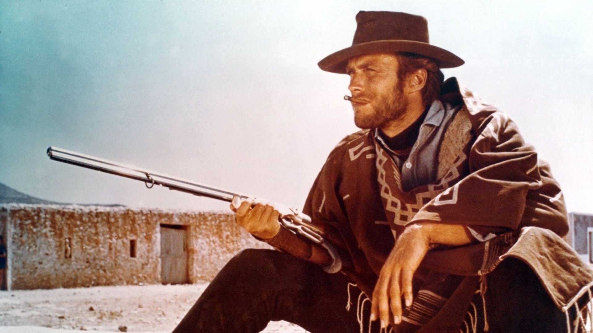 Cinematic background from For a Few Dollars More 1965 - Two bounty hunters are in pursuit of "El Indio," one of the most wanted fugitives in the western territories, and his gang.