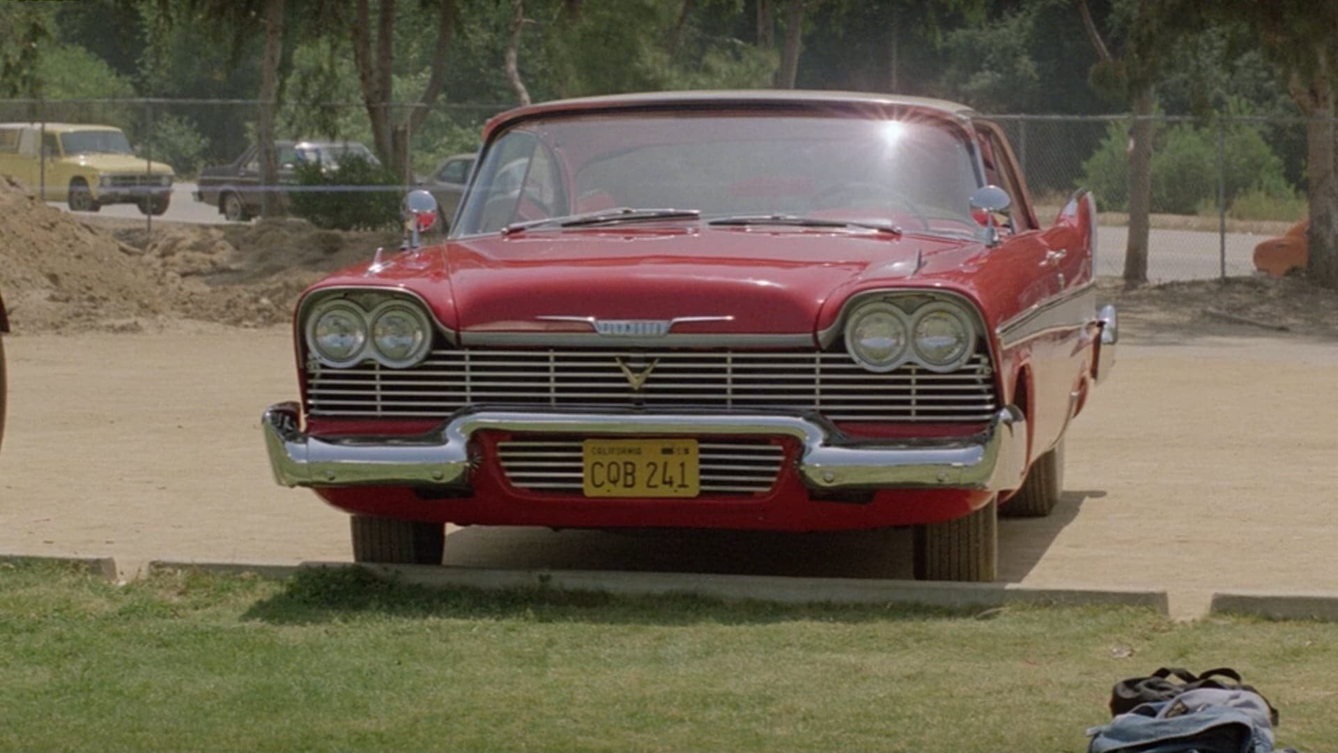 Cinematic background from Christine 1983 - Nerdy high schooler Arnie Cunningham falls for Christine, a rusty 1958 Plymouth Fury, and becomes obsessed with restoring the classic automobile to her former glory. As the car changes, so does Arnie, whose newfound confidence turns to arrogance behind the wheel of his exotic beauty. Arnie's girlfriend Leigh and best friend Dennis reach out to him, only to be met by a Fury like no other.