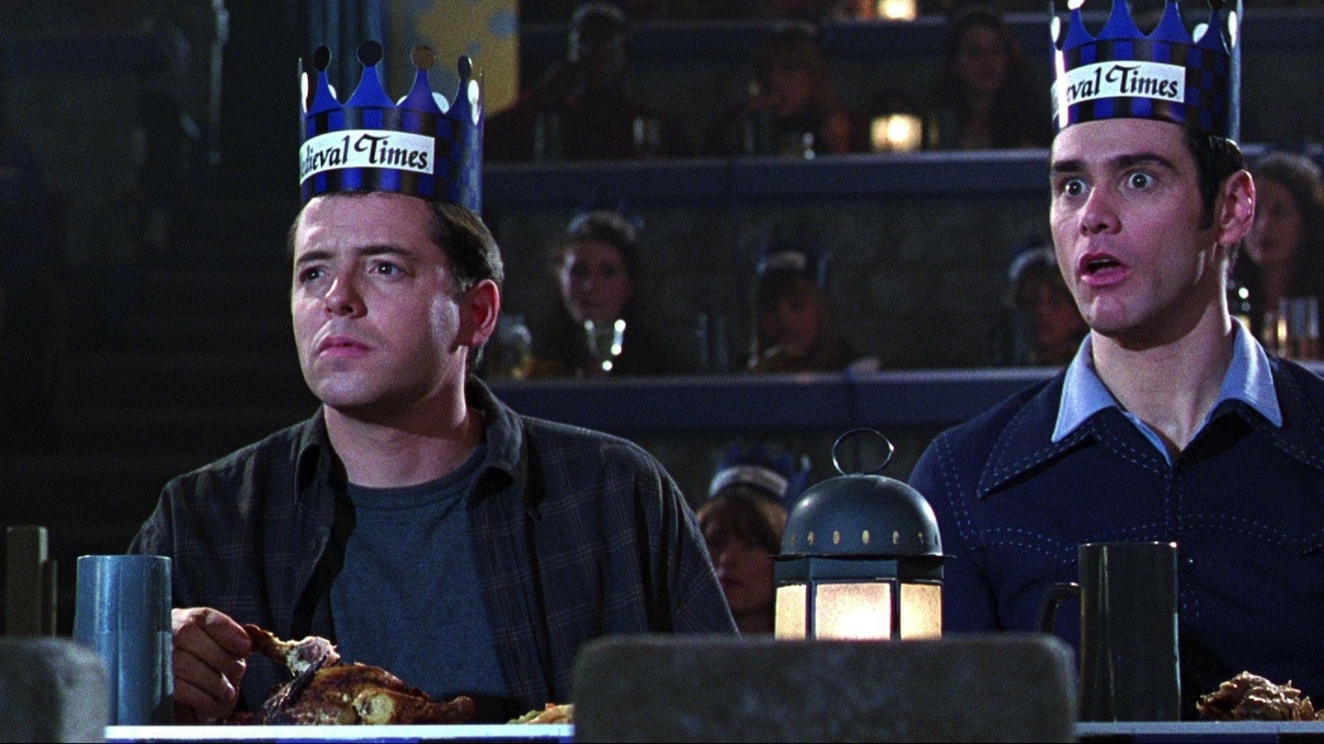 Cinematic background from The Cable Guy 1996 - When recently single Steven moves into his new apartment, cable guy Chip comes to hook him up—and doesn't let go. Initially, Chip is just overzealous in his desire to be Steven's pal, but when Steven tries to end the 'friendship', Chip shows his dark side. He begins stalking Steven, who's left to fend for himself because no one else can believe Chip's capable of such behaviour.