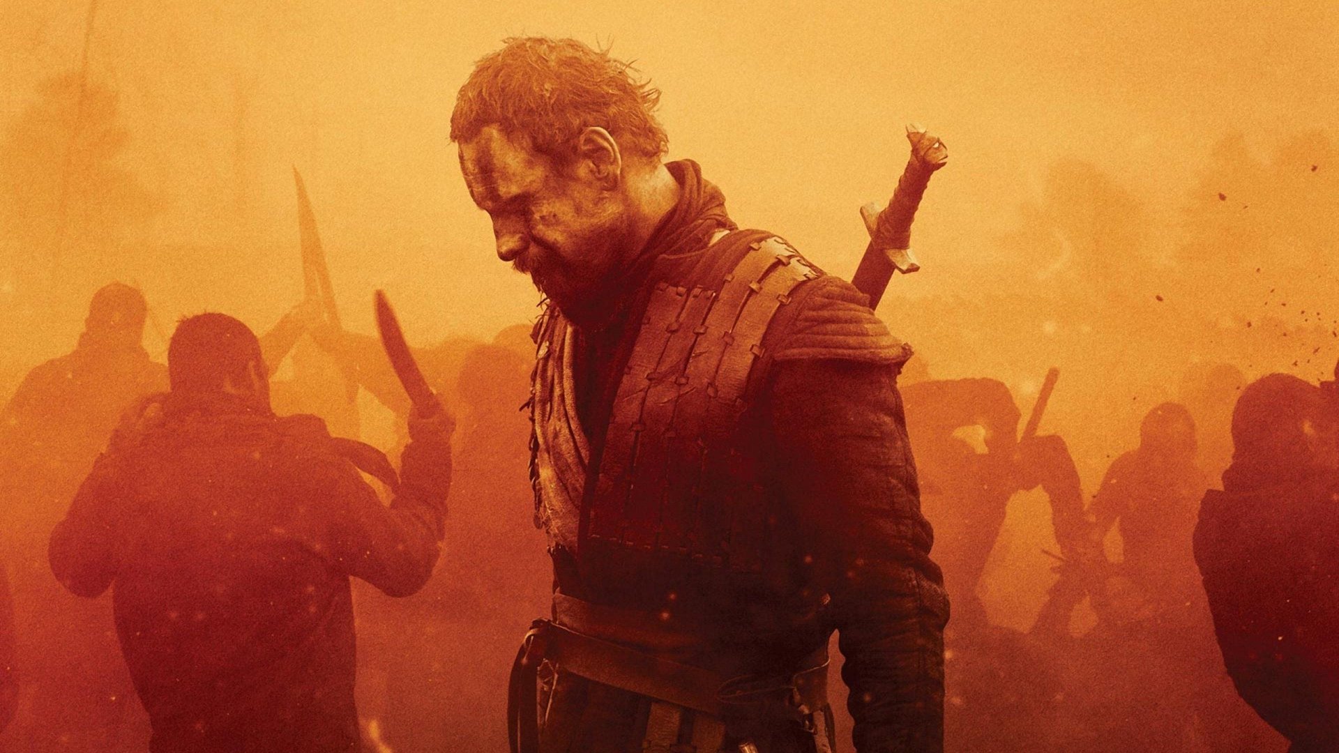Cinematic background from Macbeth 2015 - Feature film adaptation of Shakespeare's Scottish play about General Macbeth whose ambitious wife urges him to use wicked means in order to gain power of the throne over the sitting king, Duncan.