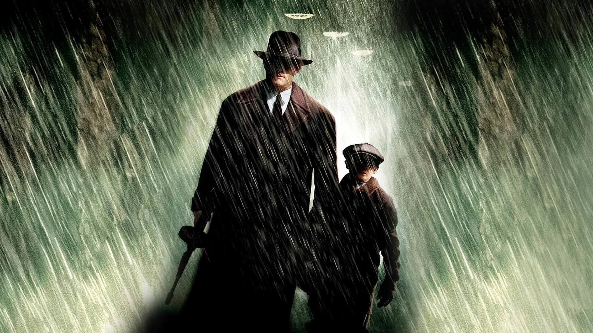 Cinematic background from Road to Perdition 2002 - Mike Sullivan works as a hit man for crime boss John Rooney. Sullivan views Rooney as a father figure, however after his son is witness to a killing, Mike Sullivan finds himself on the run in attempt to save the life of his son and at the same time looking for revenge on those who wronged him.