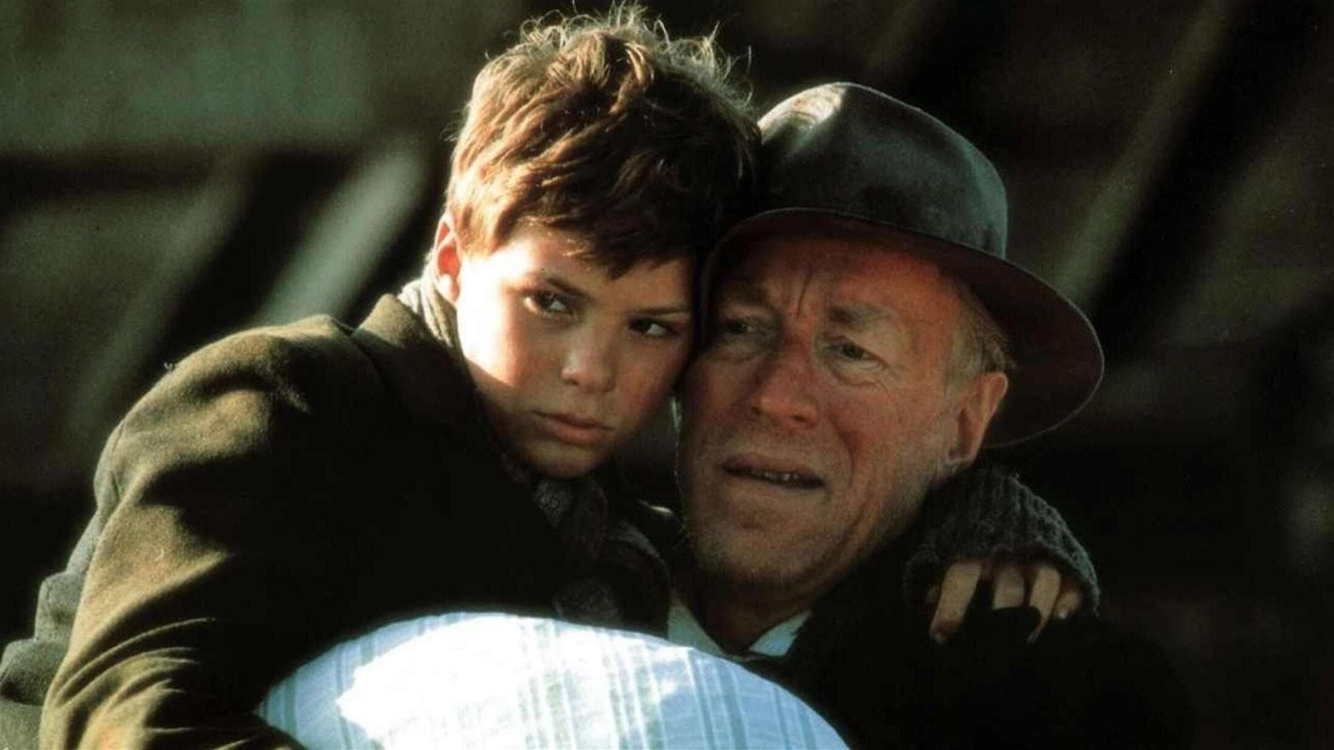 Cinematic background from Pelle the Conqueror 1987 - In the late 19th century, two Swedish emigrants, Lasse Karlsson and his son Pelle, arrive on the Danish island of Bornholm hoping to find work on a farm and save enough money to travel to the United States of America.