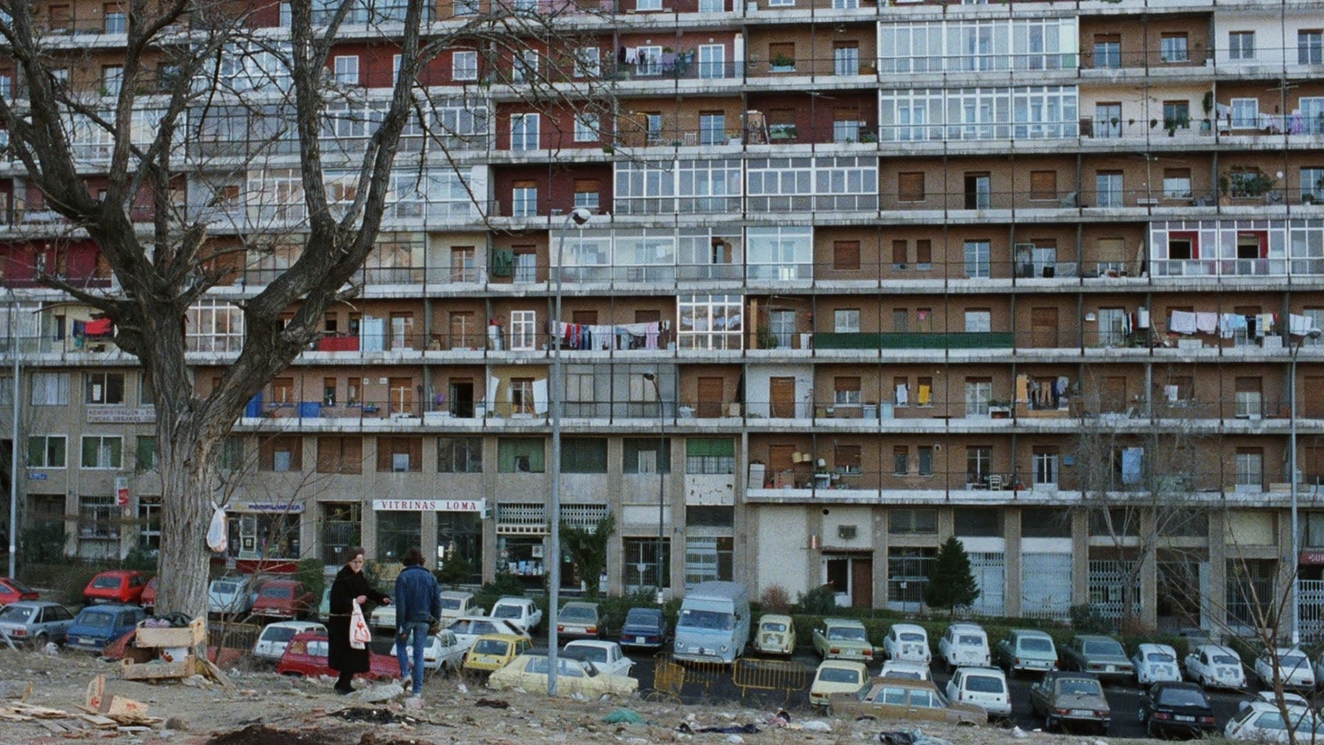 Cinematic background from What Have I Done to Deserve This? 1984 - A henpecked housewife ekes out a meager existence, surrounded by a host of colorful characters: her ungrateful husband, her delinquent sons, her headstrong mother-in-law, and her sex worker neighbor, among others.