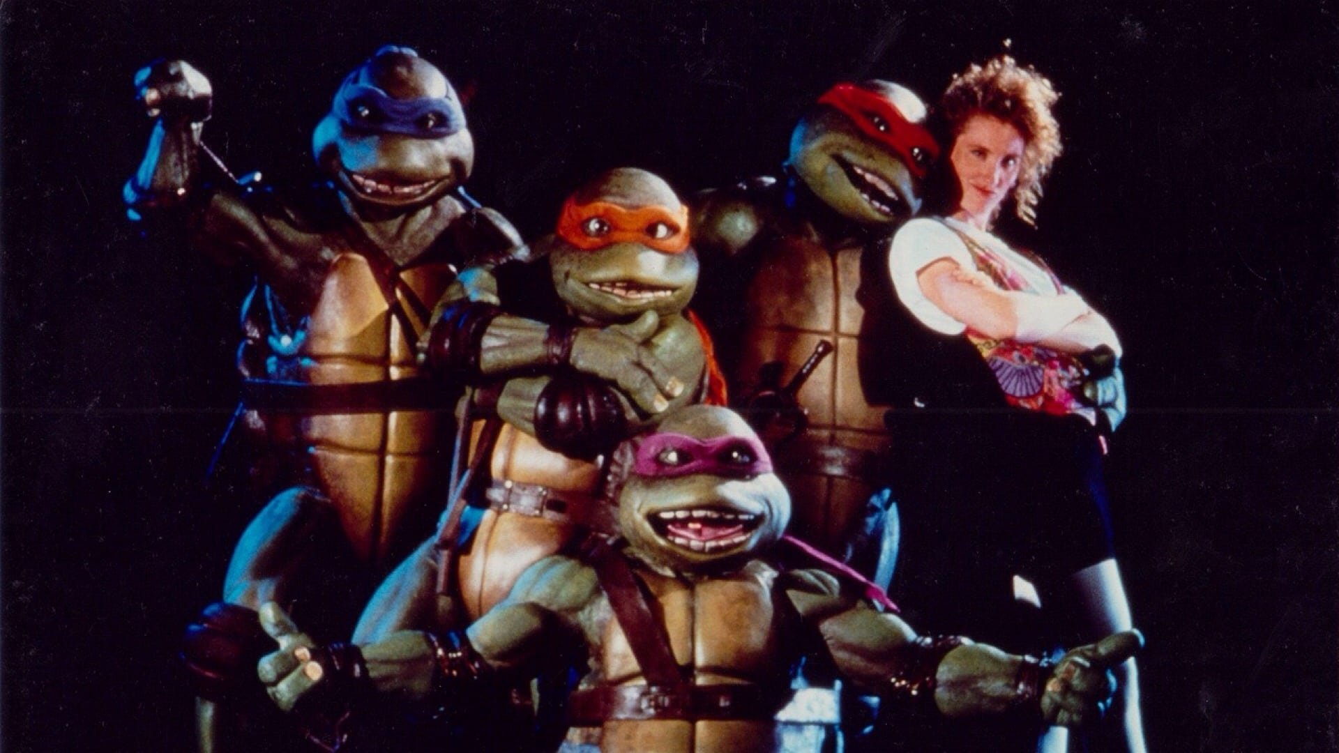 Cinematic background from Teenage Mutant Ninja Turtles 1990 - A quartet of humanoid turtles, trained by their mentor in ninjitsu, must learn to work together to face the menace of Shredder and the Foot Clan.