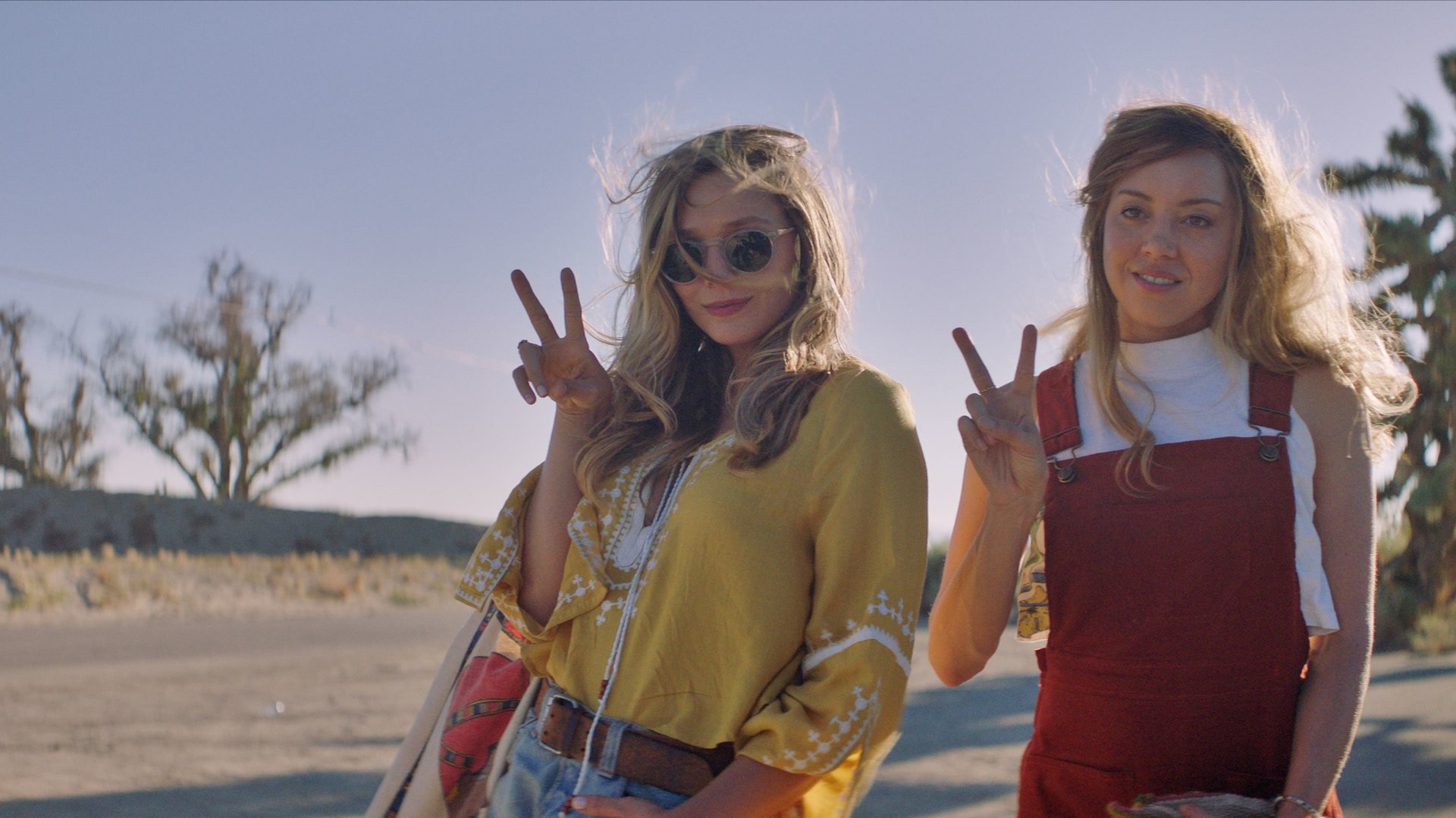 Cinematic background from Ingrid Goes West 2017 - Ingrid becomes obsessed with a social network star named Taylor Sloane who seemingly has a perfect life. But when Ingrid decides to drop everything and move west to be Taylor's friend, her behaviour turns unsettling and dangerous.