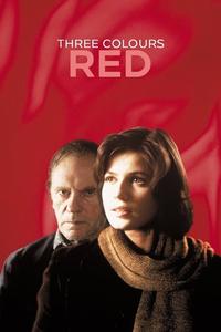 Official poster of Three Colors: Red 1994 directed by Krzysztof Kieslowski