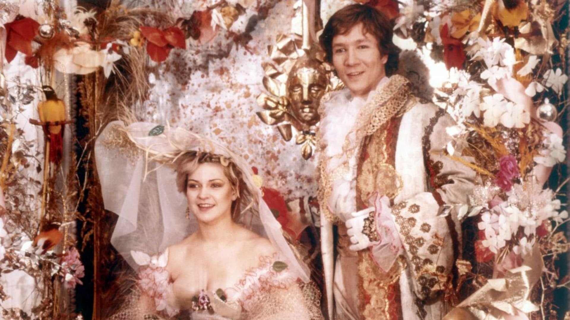 Cinematic background from The Tempest 1979 - Prospero, a potent magician, lives on a desolate isle with his virginal daughter, Miranda. He's in exile, banished from his duchy by his usurping brother and the King of Naples. Providence brings these enemies near; aided by his vassal the spirit Ariel, Prospero conjures a tempest to wreck the Italian ship. The king's son, thinking all others lost, becomes Prospero's prisoner, falling in love with Miranda and she with him. Prospero's brother and the king wander the island, as do a drunken cook and sailor, who conspire with Caliban, Prospero's beastly slave, to murder Prospero. Prospero wants reason to triumph, Ariel wants his freedom, Miranda a husband; the sailors want to dance.