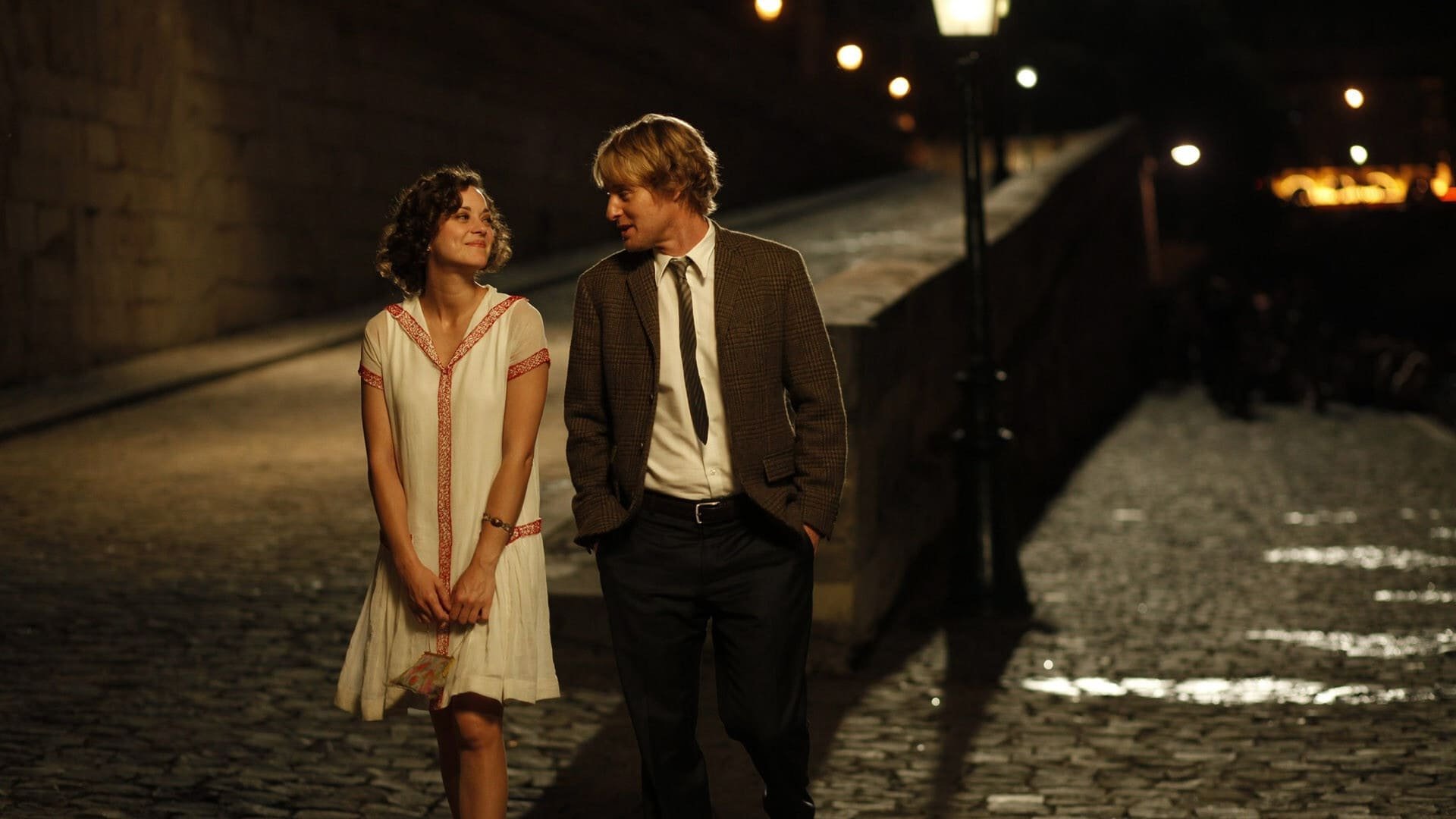 Cinematic background from Midnight in Paris 2011 - A romantic comedy about a family traveling to the French capital for business. The party includes a young engaged couple forced to confront the illusion that a life different from their own is better.