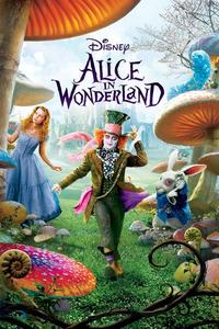 Official poster of Alice in Wonderland 2010 directed by [object Object]