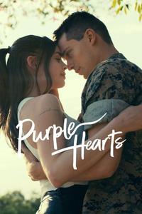Official poster of Purple Hearts 2022 directed by Elizabeth Allen Rosenbaum