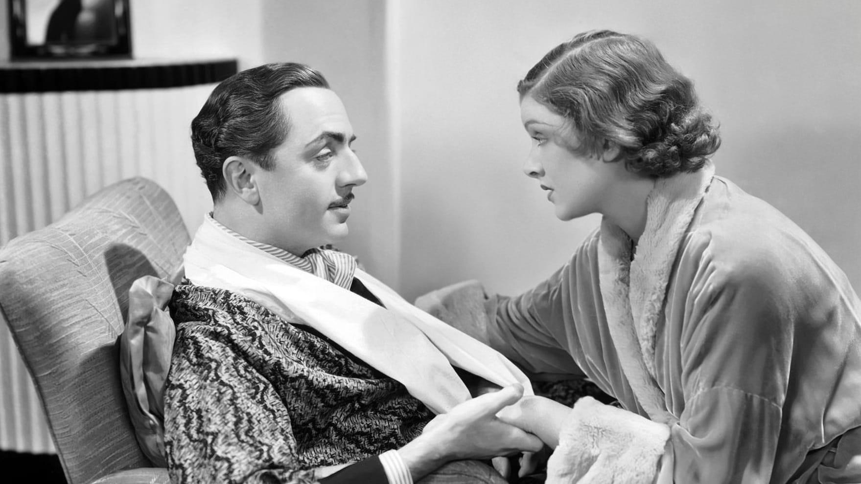 Cinematic background from The Thin Man 1934 - A husband and wife detective team takes on the search for a missing inventor and almost get killed for their efforts.