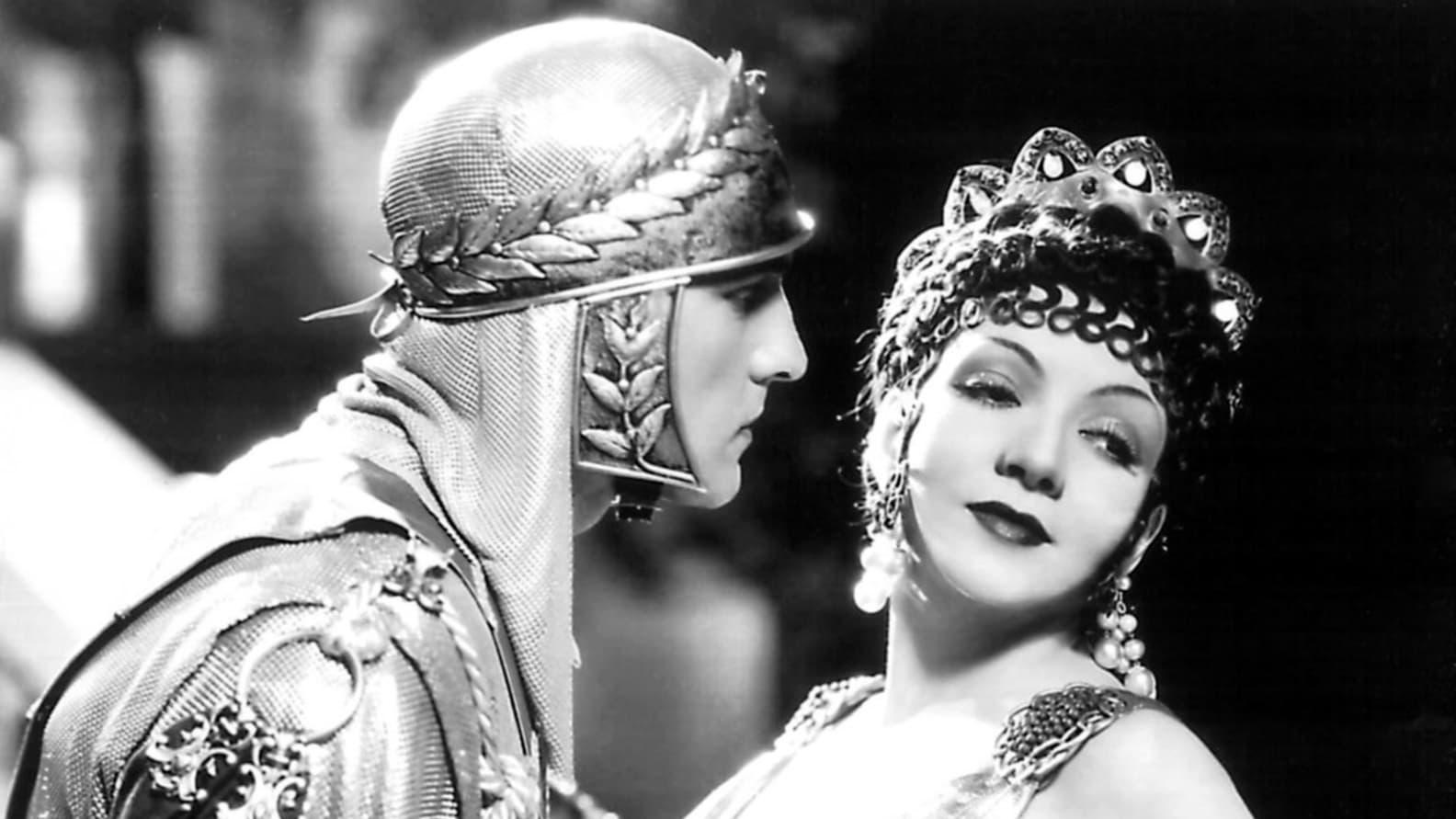 Cinematic background from The Sign of the Cross 1932 - After burning Rome, Emperor Nero decides to blame the Christians, and issues the edict that they are all to be caught and sent to the arena. Two old Christians are caught, and about to be hauled off, when Marcus, the highest military official in Rome, comes upon them. When he sees their stepdaughter Mercia, he instantly falls in love with her and frees them. Marcus pursues Mercia, which gets him into trouble with Emperor (for being easy on Christians) and with the Empress, who loves him and is jealous.