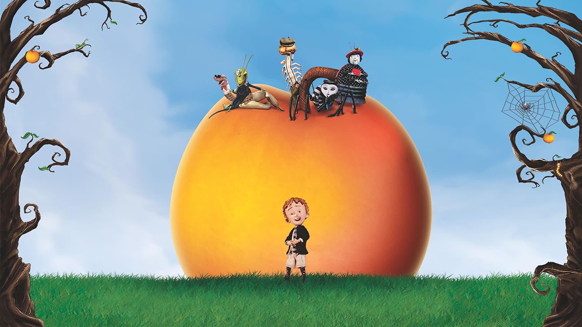 Cinematic background from James and the Giant Peach 1996 - When the young orphan boy James spills a magic bag of crocodile tongues, he finds himself in possession of a giant peach that flies him away to strange lands.