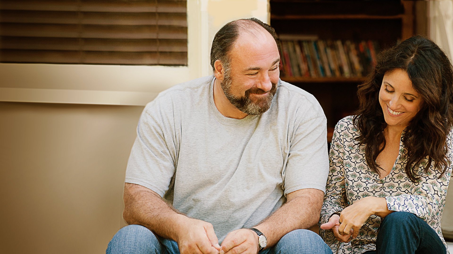 Cinematic background from Enough Said 2013 - Eva is a divorced soon-to-be empty-nester wondering about her next act. Then she meets Marianne, the embodiment of her perfect self. Armed with a restored outlook on being middle-aged and single, Eva decides to take a chance on her new love interest Albert — a sweet, funny and like-minded man. But things get complicated when Eva discovers that Albert is in fact the dreaded ex–husband of Marianne...