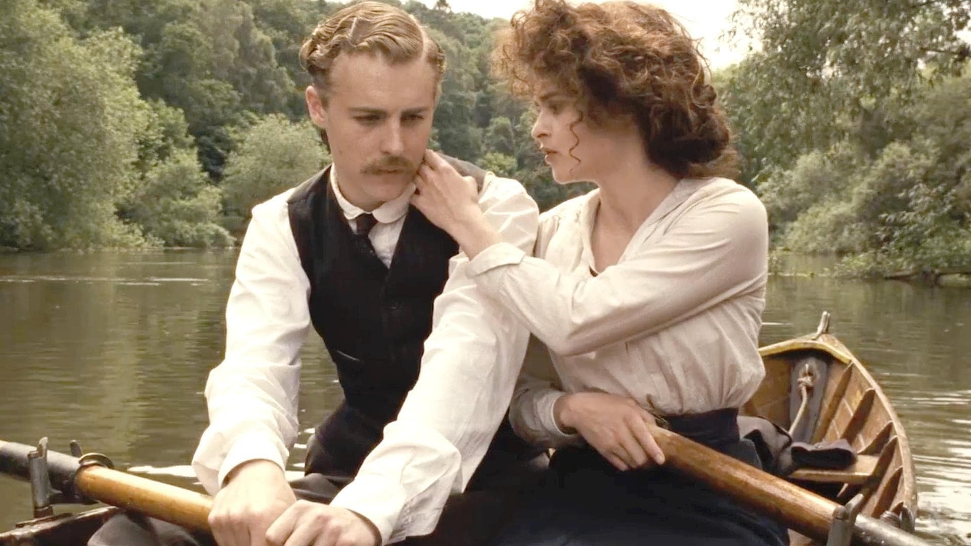 Cinematic background from Howards End 1992 - A saga of class relations and changing times in an Edwardian England on the brink of modernity, the film centers on liberal Margaret Schlegel, who, along with her sister Helen, becomes involved with two couples: wealthy, conservative industrialist Henry Wilcox and his wife Ruth, and the downwardly mobile working-class Leonard Bast and his mistress Jackie.