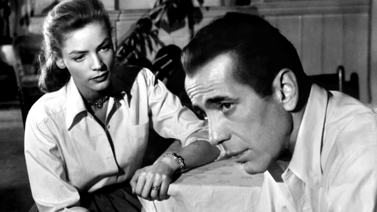 Cinematic background from Key Largo 1948 - A hurricane swells outside, but it's nothing compared to the storm within the hotel at Key Largo. There, sadistic mobster Johnny Rocco holes up - and holds at gunpoint hotel owner James Temple, his widowed daughter-in-law Nora, and ex-GI Frank McCloud.