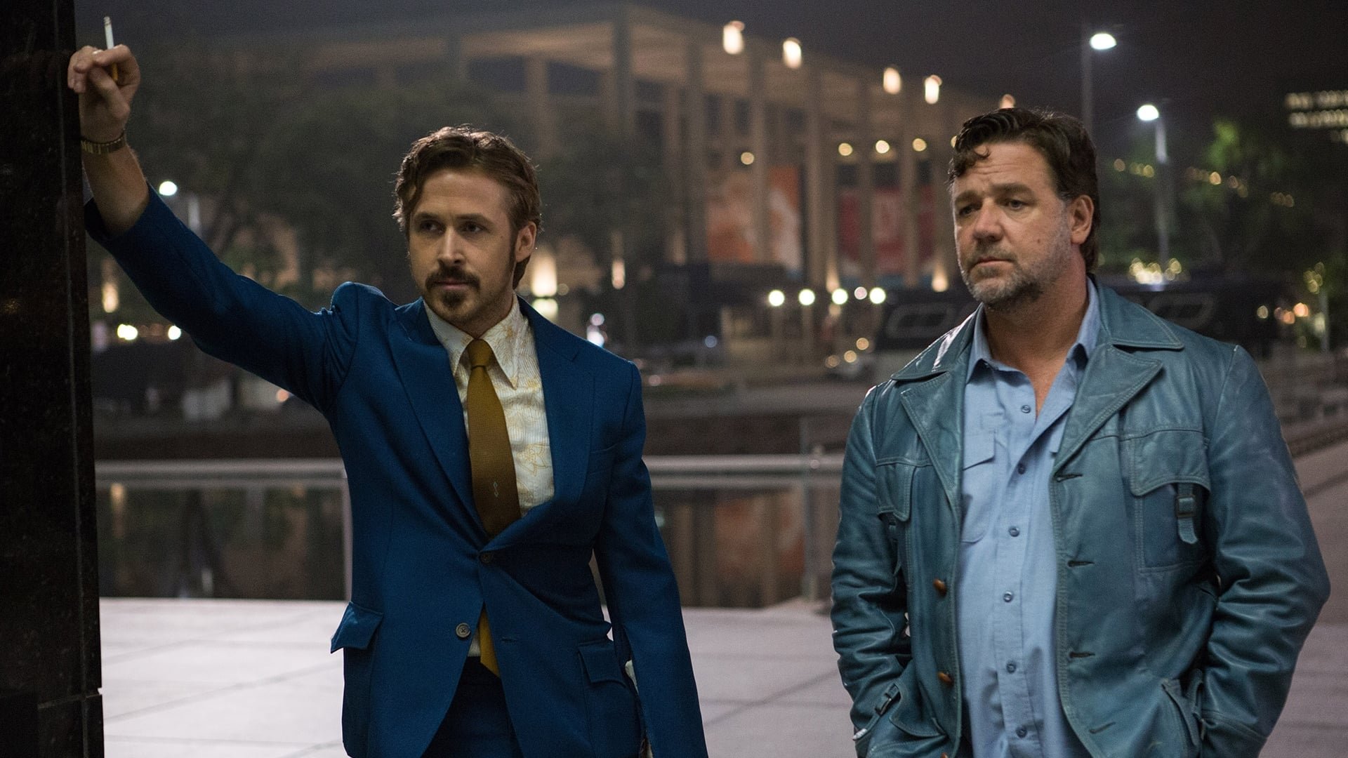 Cinematic background from The Nice Guys 2016 - A private eye investigates the apparent suicide of a fading porn star in 1970s Los Angeles and uncovers a conspiracy.
