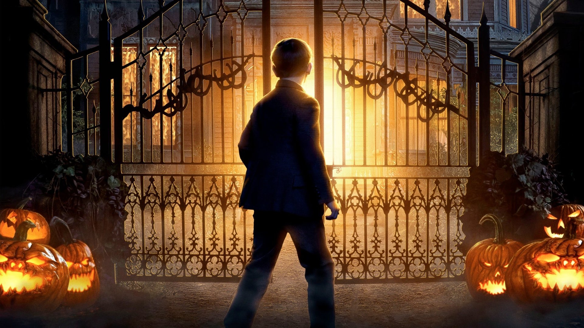 Cinematic background from The House with a Clock in Its Walls 2018 - When ten-year-old Lewis is suddenly orphaned, he is sent to live with his Uncle Jonathan in a creaky (and creepy) old mansion with a mysterious ticking noise that emanates from the walls. Upon discovering that his uncle is a warlock, Lewis begins learning magic, but when he rebelliously resurrects an evil warlock he must find the secret of the house and save the world from destruction.