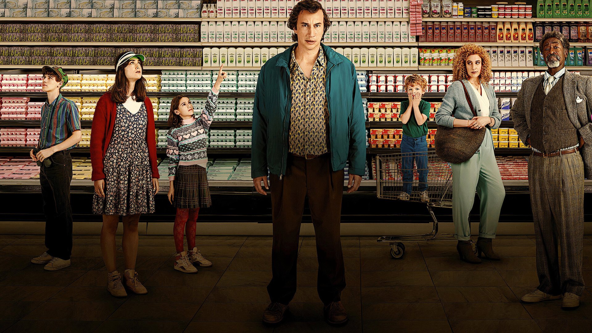 Cinematic background from White Noise 2022 - Jack Gladney, professor of Hitler studies at The-College-on-the-Hill, husband to Babette, and father to four children/stepchildren, is torn asunder by a chemical spill from a rail car that releases an "Airborne Toxic Event" forcing Jack to confront his biggest fear - his own mortality.