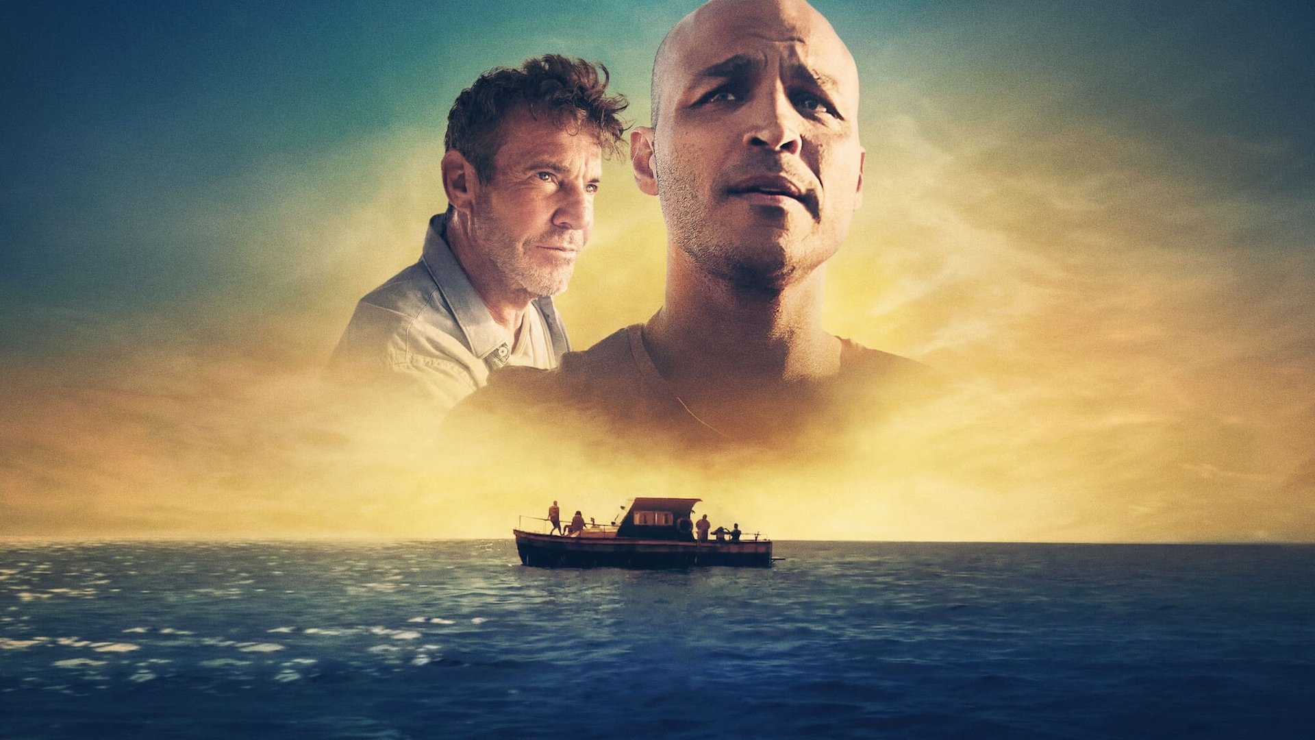 Cinematic background from Blue Miracle 2021 - To save their cash-strapped orphanage, a guardian and his kids partner with a washed-up boat captain for a chance to win a lucrative fishing competition.