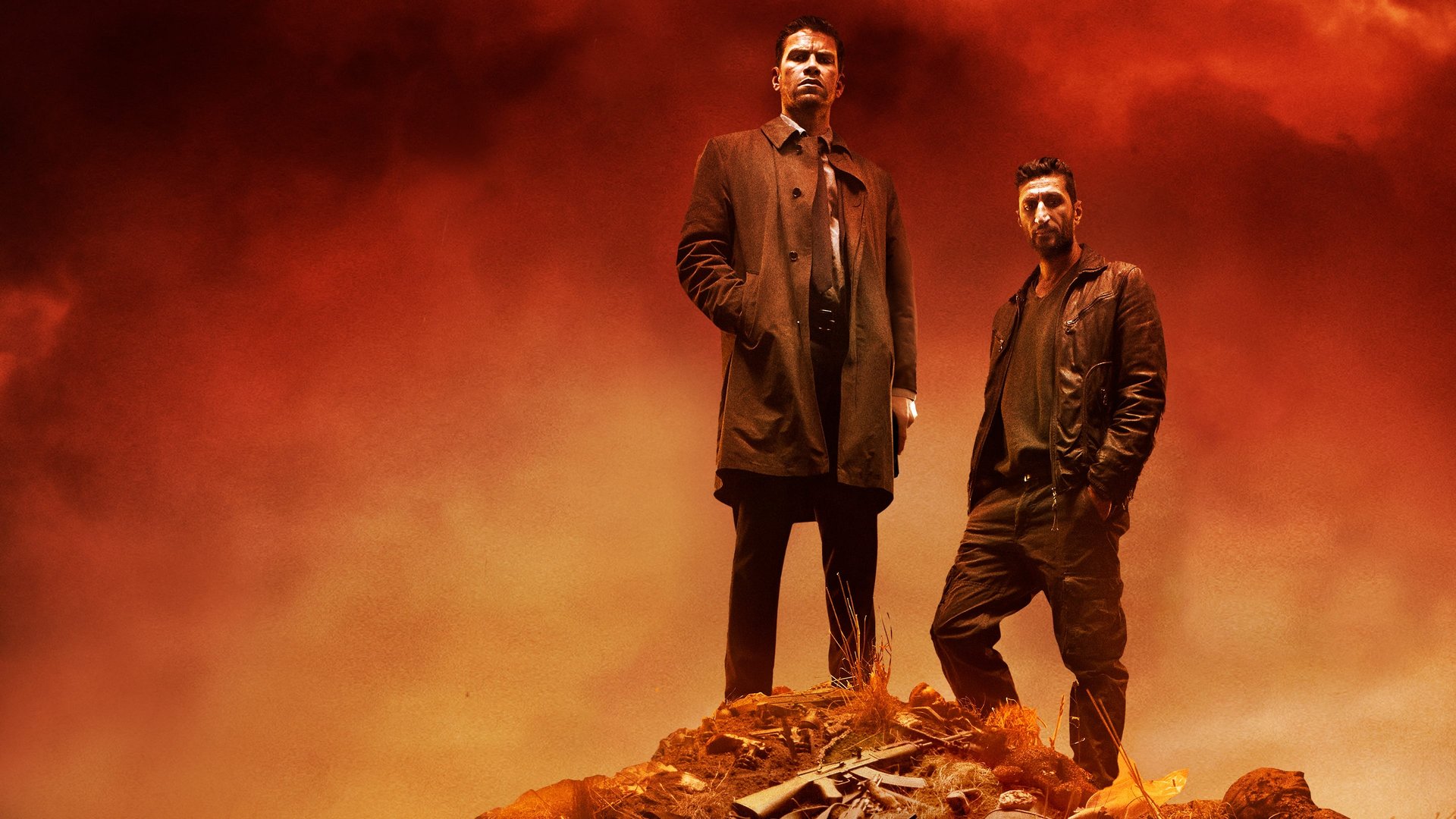 Cinematic background from Department Q: The Keeper of Lost Causes 2013 - Denmark, 2013. Police officers Carl Mørck and Hafez el-Assad, sole members of Department Q, which is focused on closing cold cases, investigate the disappearance of politician Merete Lynggaard, vanished when she and her brother were traveling aboard a ferry five years ago.