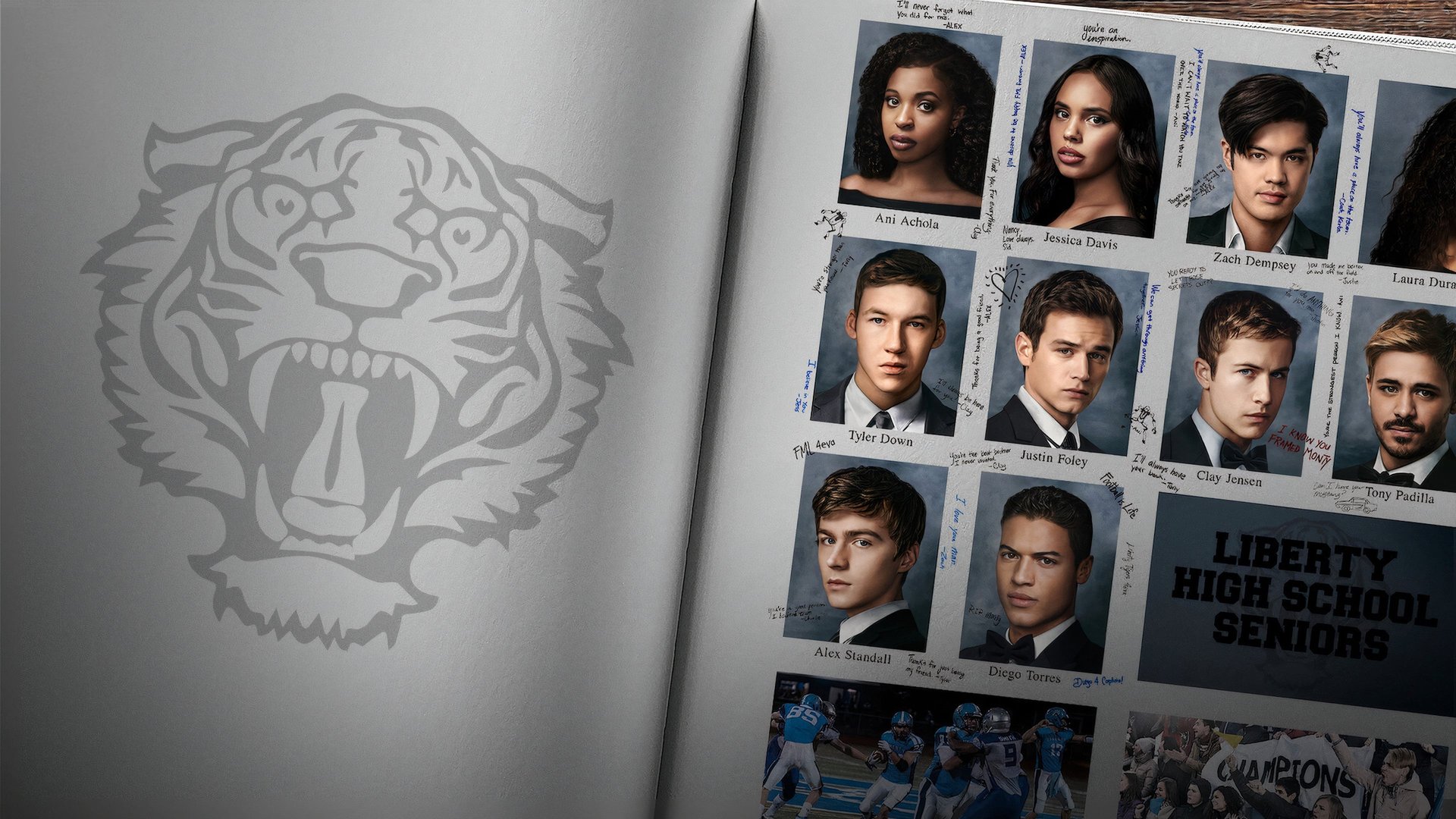 Cinematic background from 13 Reasons Why 2017 - 2020 - After a teenage girl's perplexing suicide, a classmate receives a series of tapes that unravel the mystery of her tragic choice.